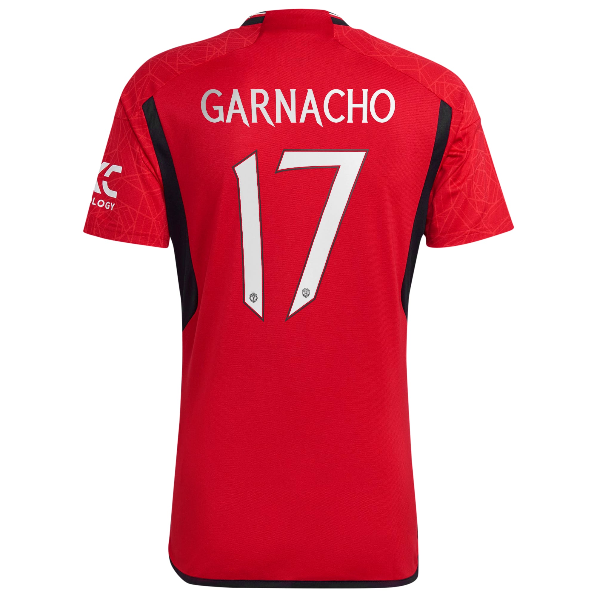 Manchester United Cup Home Shirt 2023-24 with Garnacho 17 printing, , rebel_hi-res