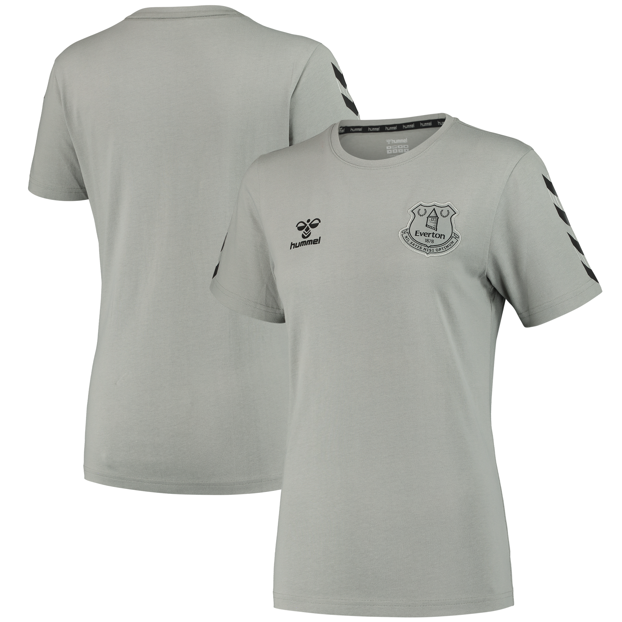 Everton Hummel Travel T-Shirt - Dark Grey - Womens, , rebel_hi-res