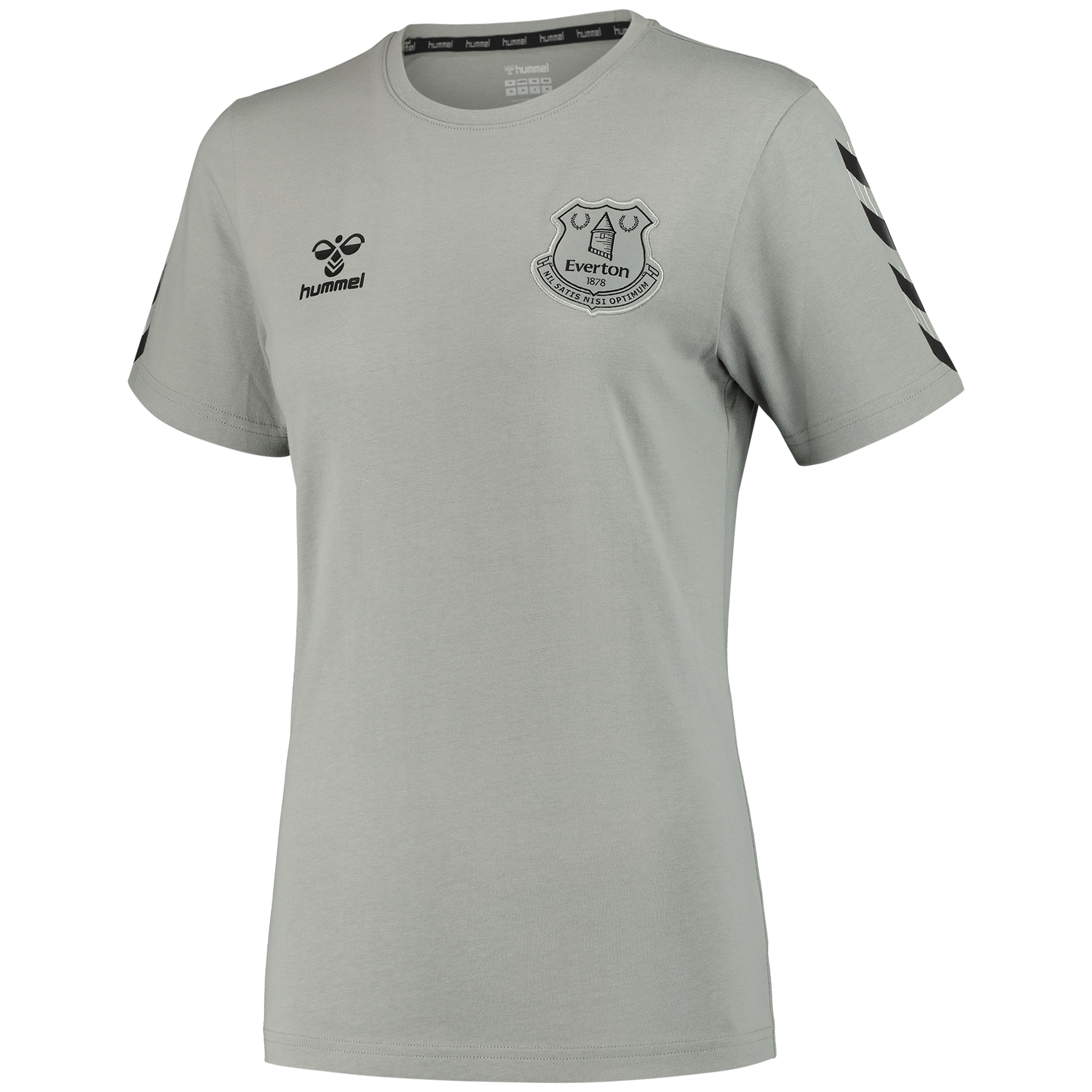 Everton Hummel Travel T-Shirt - Dark Grey - Womens, , rebel_hi-res