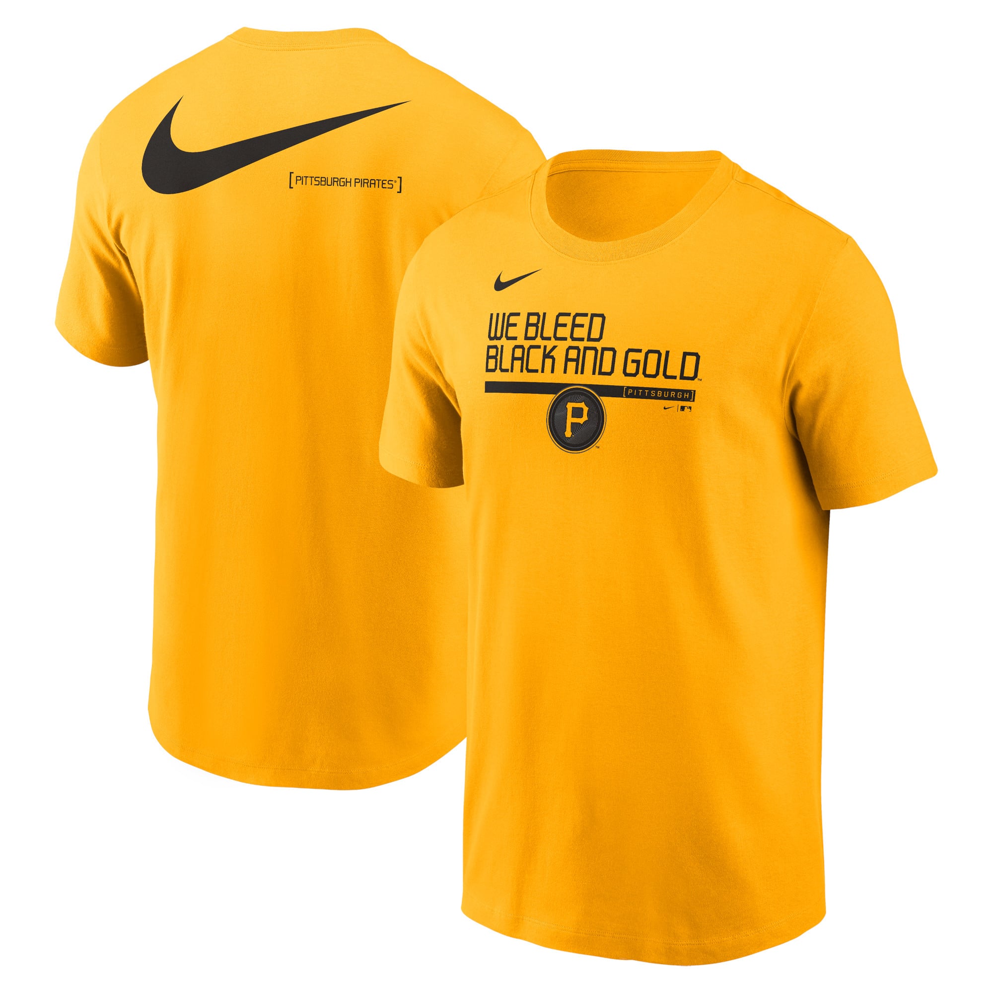 Pittsburgh Pirates Nike 2 Hit Speed City Connect Tee - Mens, , rebel_hi-res