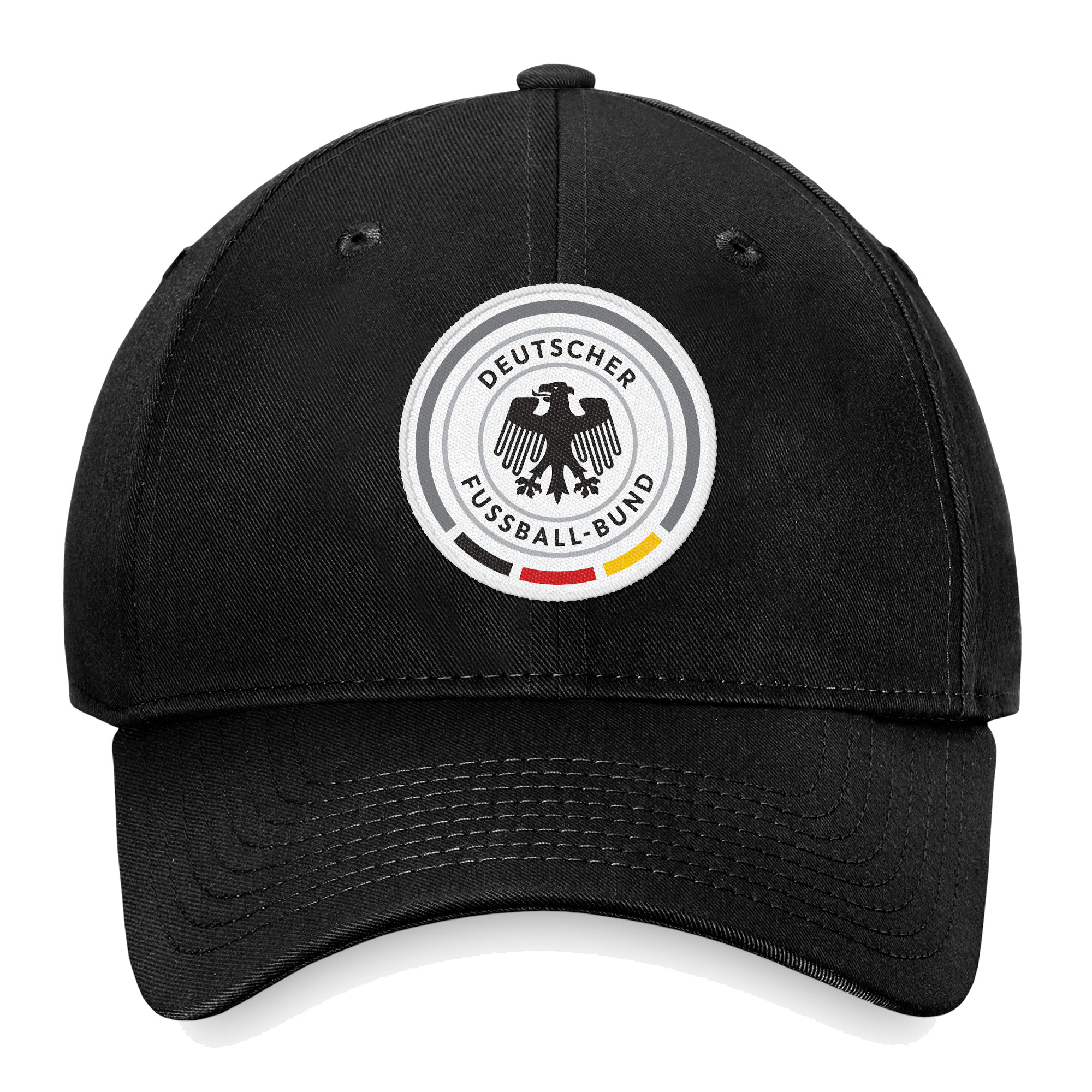 Germany DFB Core Structured Adjustable Cap - Black - Unisex, , rebel_hi-res