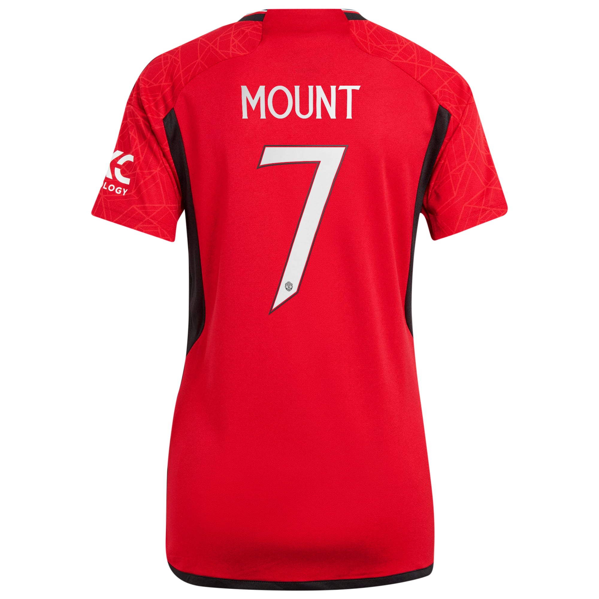 Manchester United Cup adidas Home Shirt 2023-24 - womens - with Mount 7 printing, , rebel_hi-res
