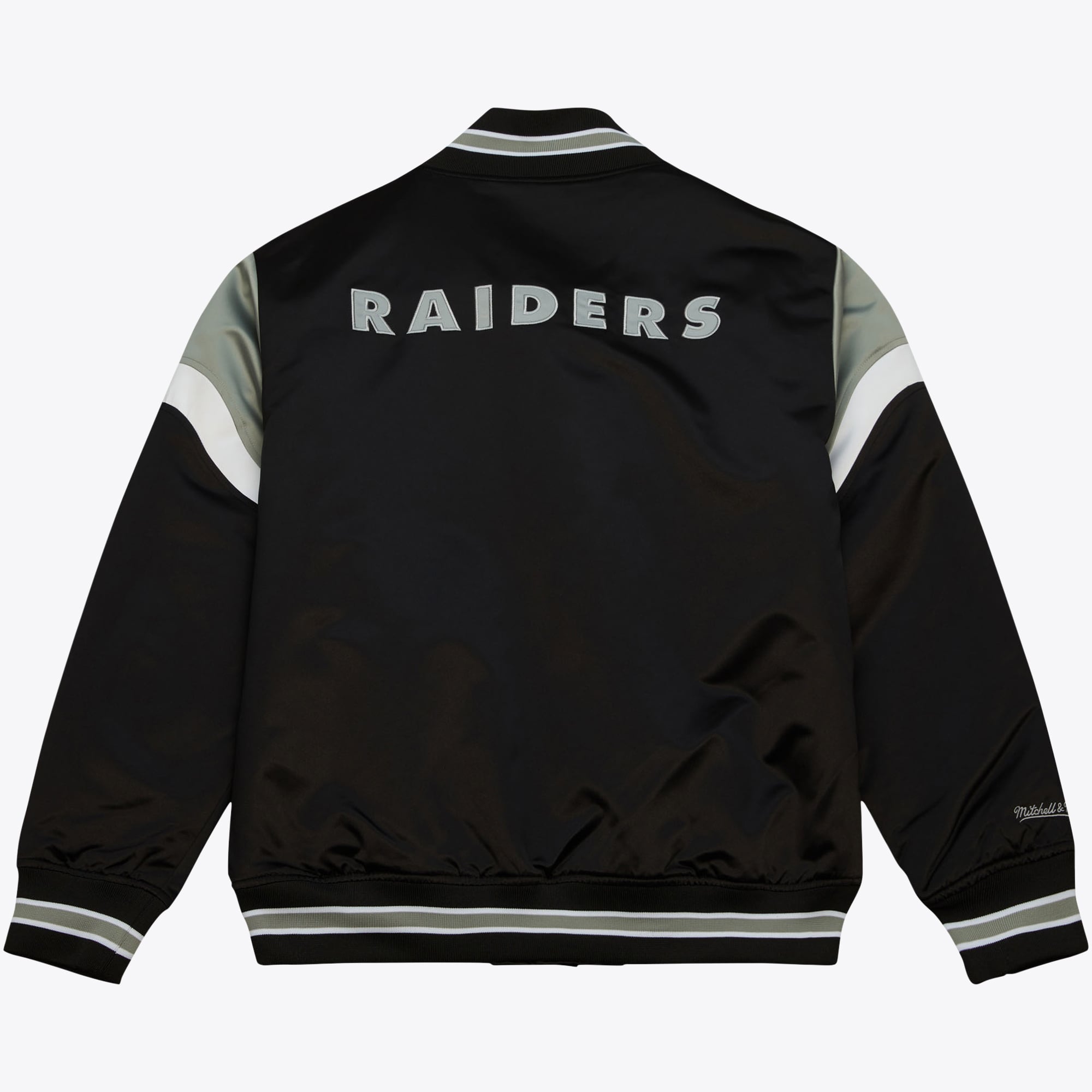 Oakland Raiders Heavyweight Satin Jacket, , rebel_hi-res