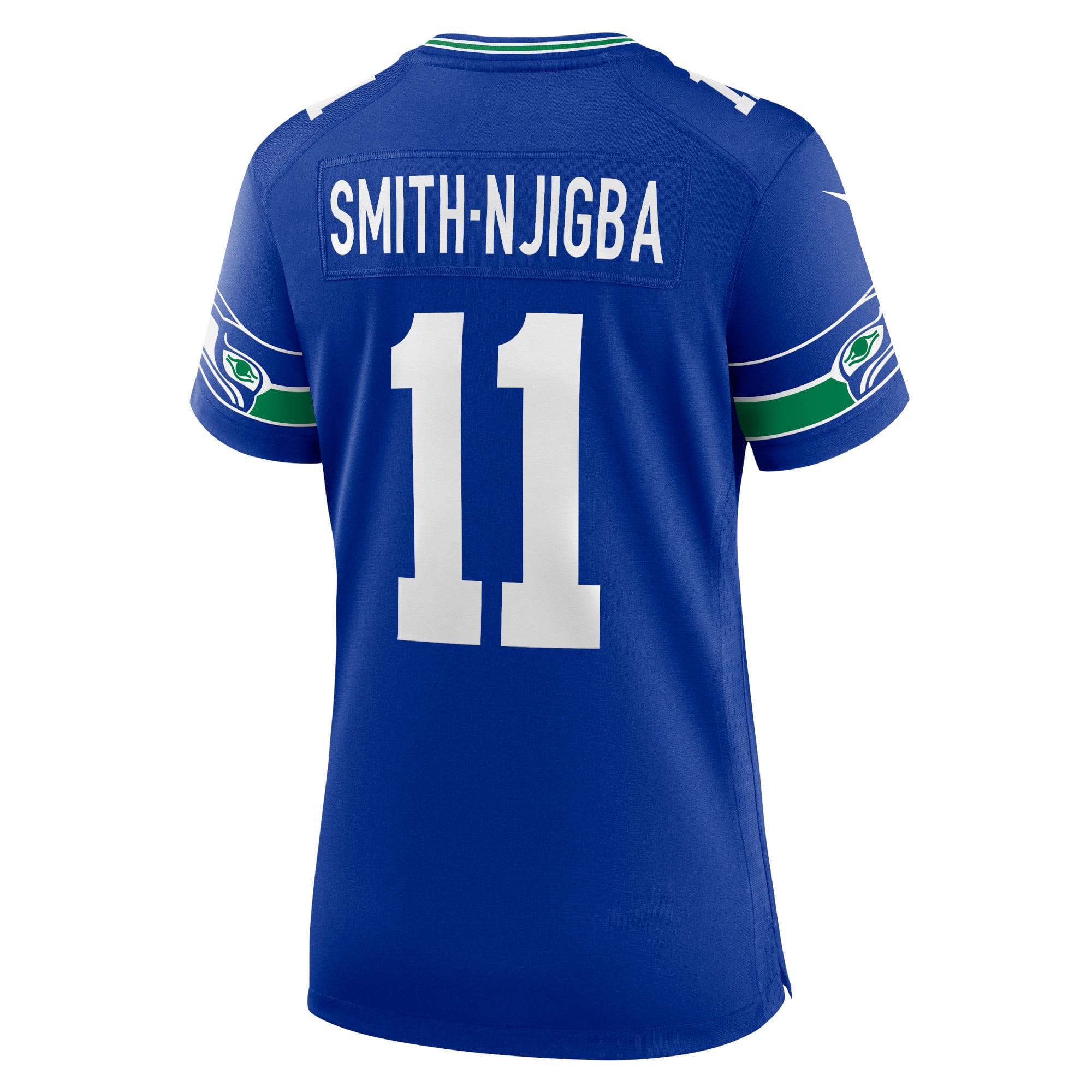 Seattle Seahawks Nike Alternate Game Jersey - Royal - Jaxon Smith-Njigba - Womens, , rebel_hi-res