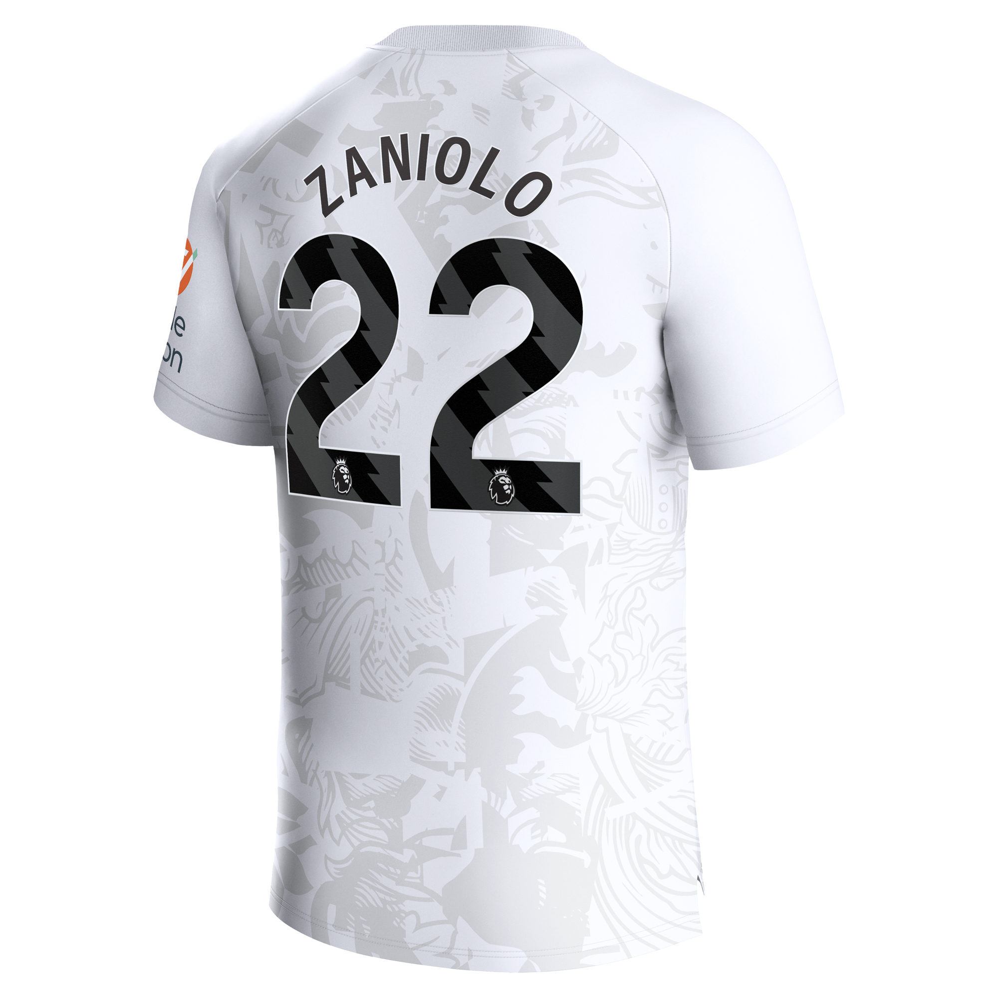 Aston Villa Castore Away Shirt 2023-24 with Zaniolo 22 printing, , rebel_hi-res