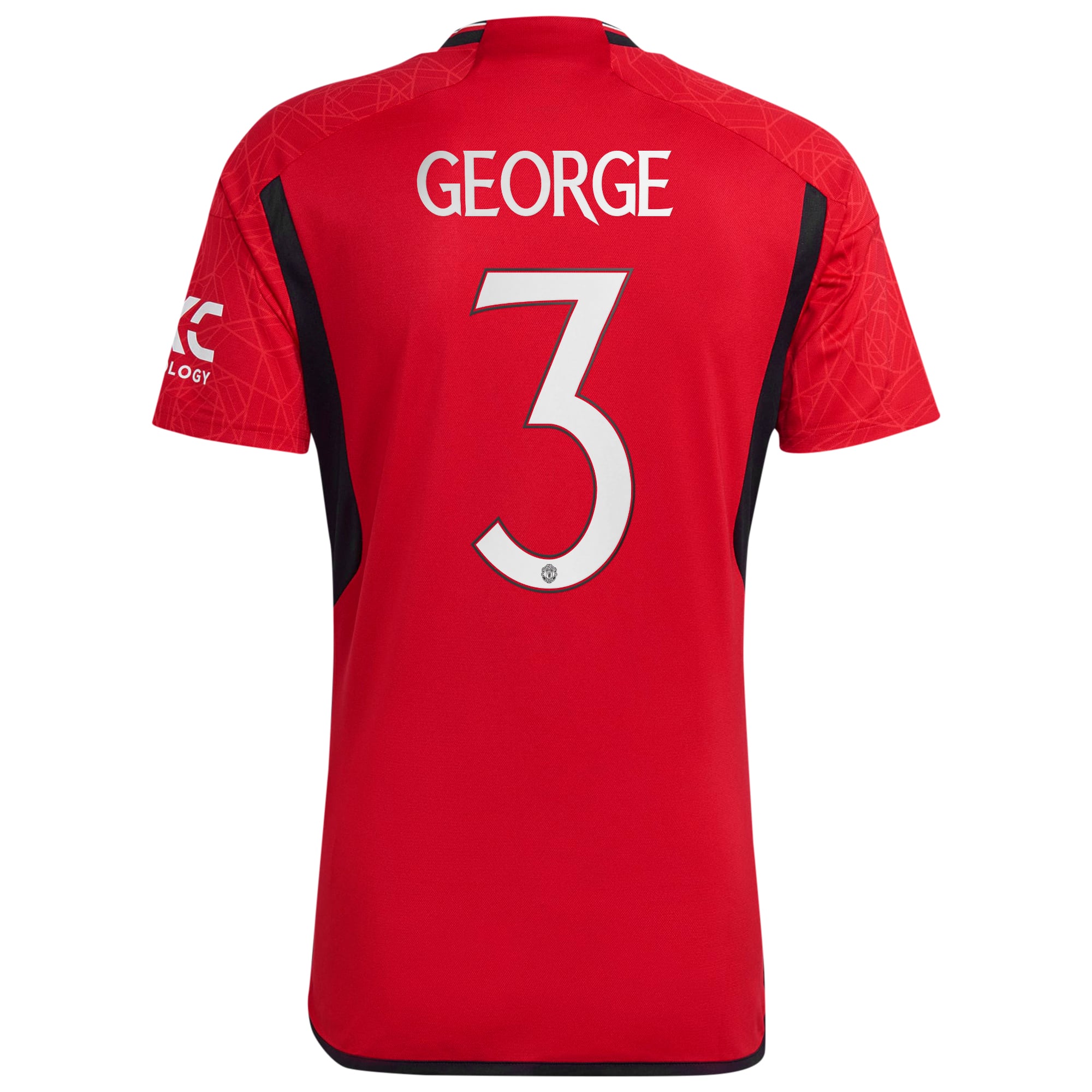 Manchester United Cup adidas Home Shirt 2023-24 - With George 3 Printing, , rebel_hi-res