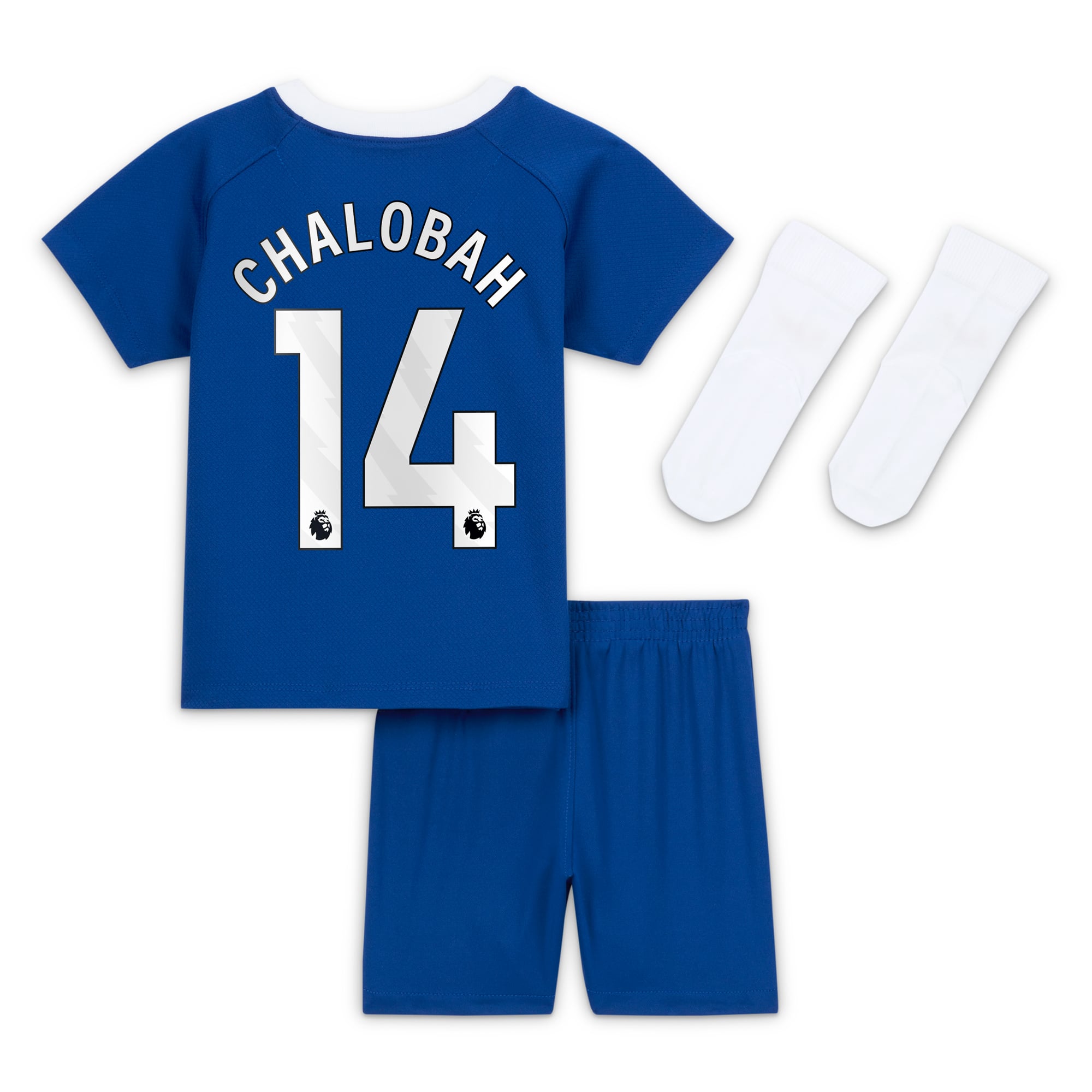 Chelsea Home Stadium Sponsored Kit 2023-24 - Infants with Chalobah 14 printing, , rebel_hi-res