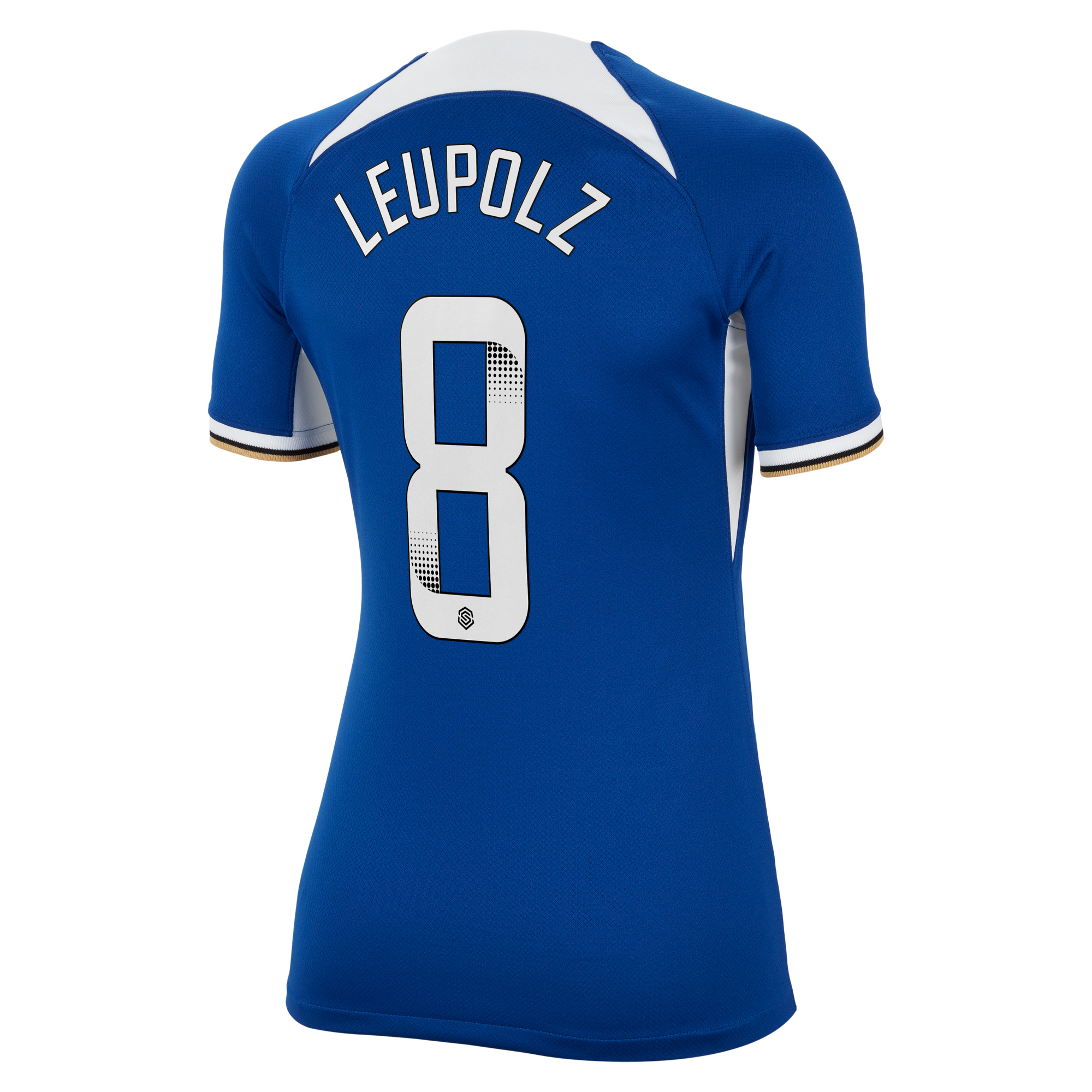 Chelsea Home Stadium Sponsored Shirt 2023-24 - Womens with Leupolz 8  WSL printing, , rebel_hi-res