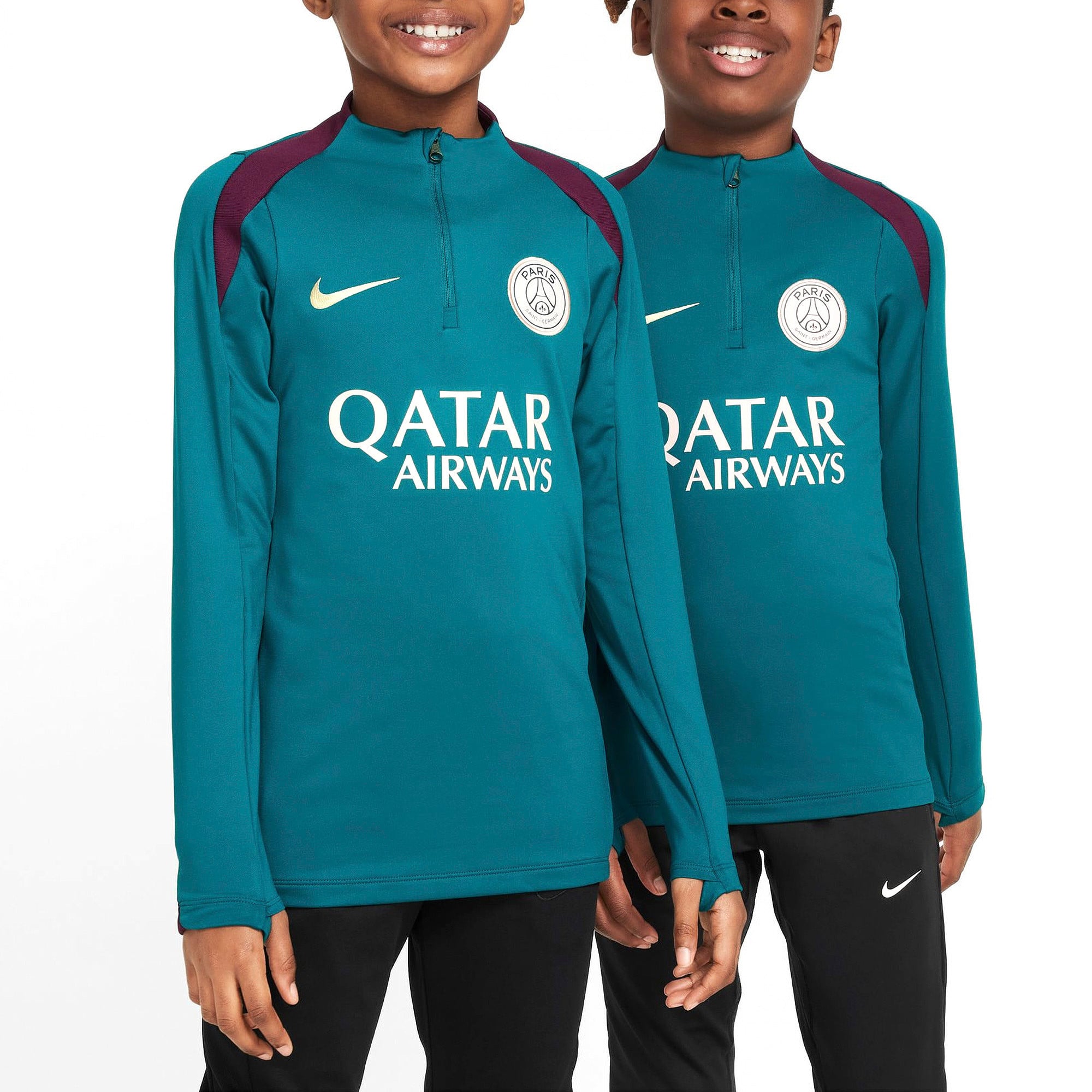 PSG Nike Strike Drill Top - Teal - Kids, , rebel_hi-res