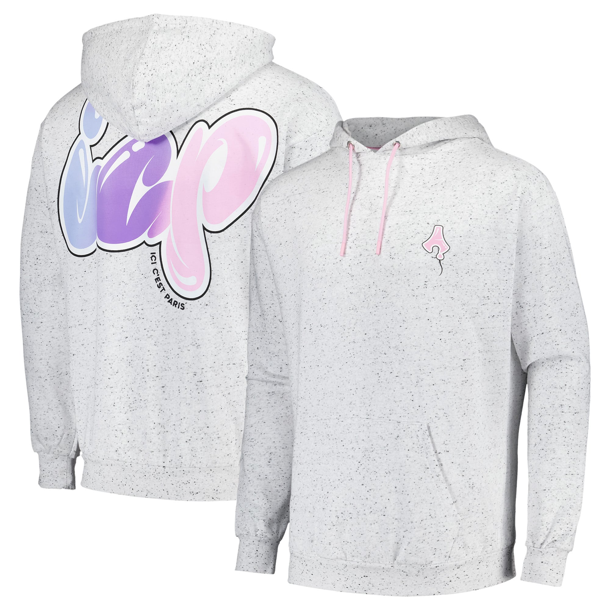 Paris Saint-Germain ICI C'EST PARIS Oversized Hoodie - White - Mens