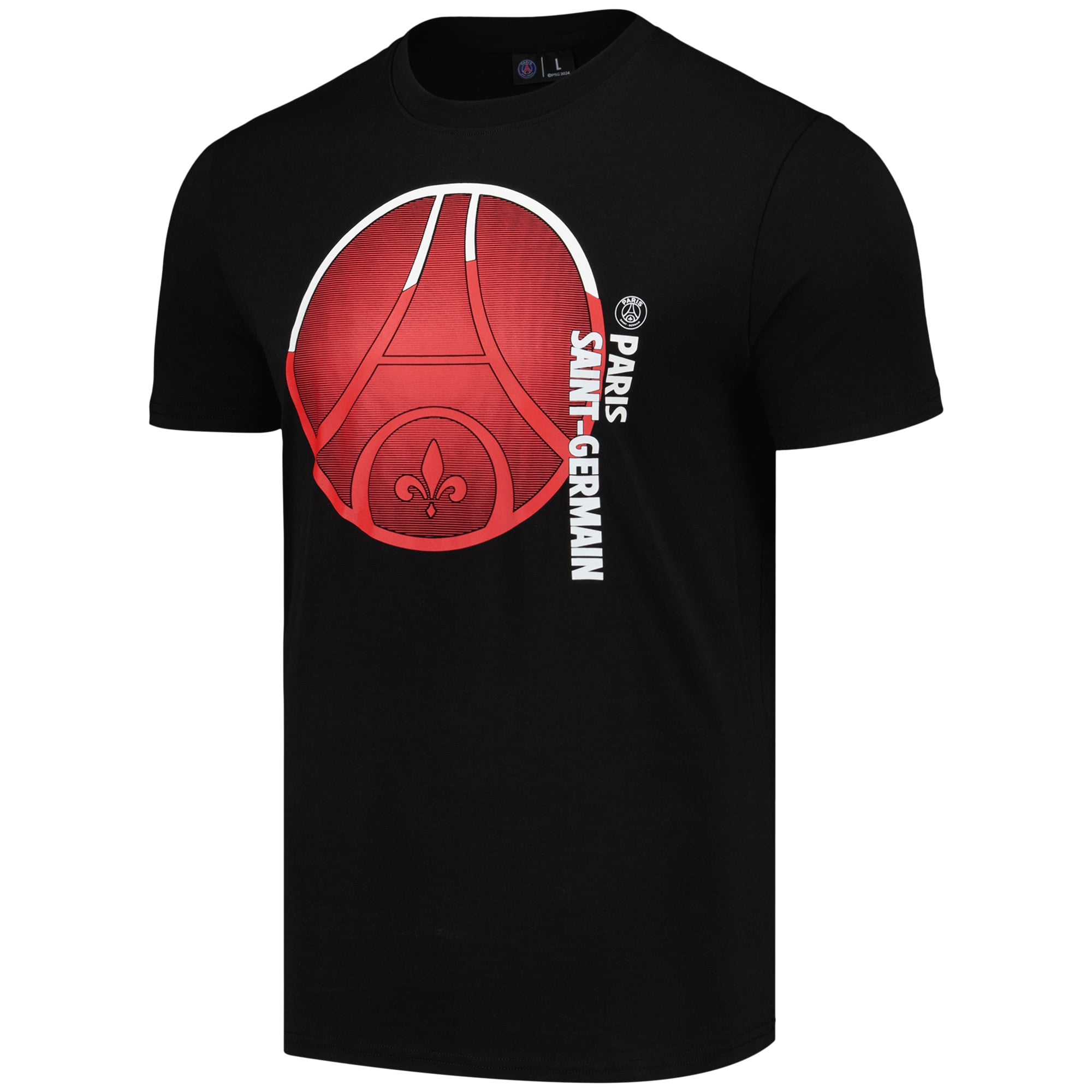 PSG Big Logo T-Shirt - Black - Mens, , rebel_hi-res