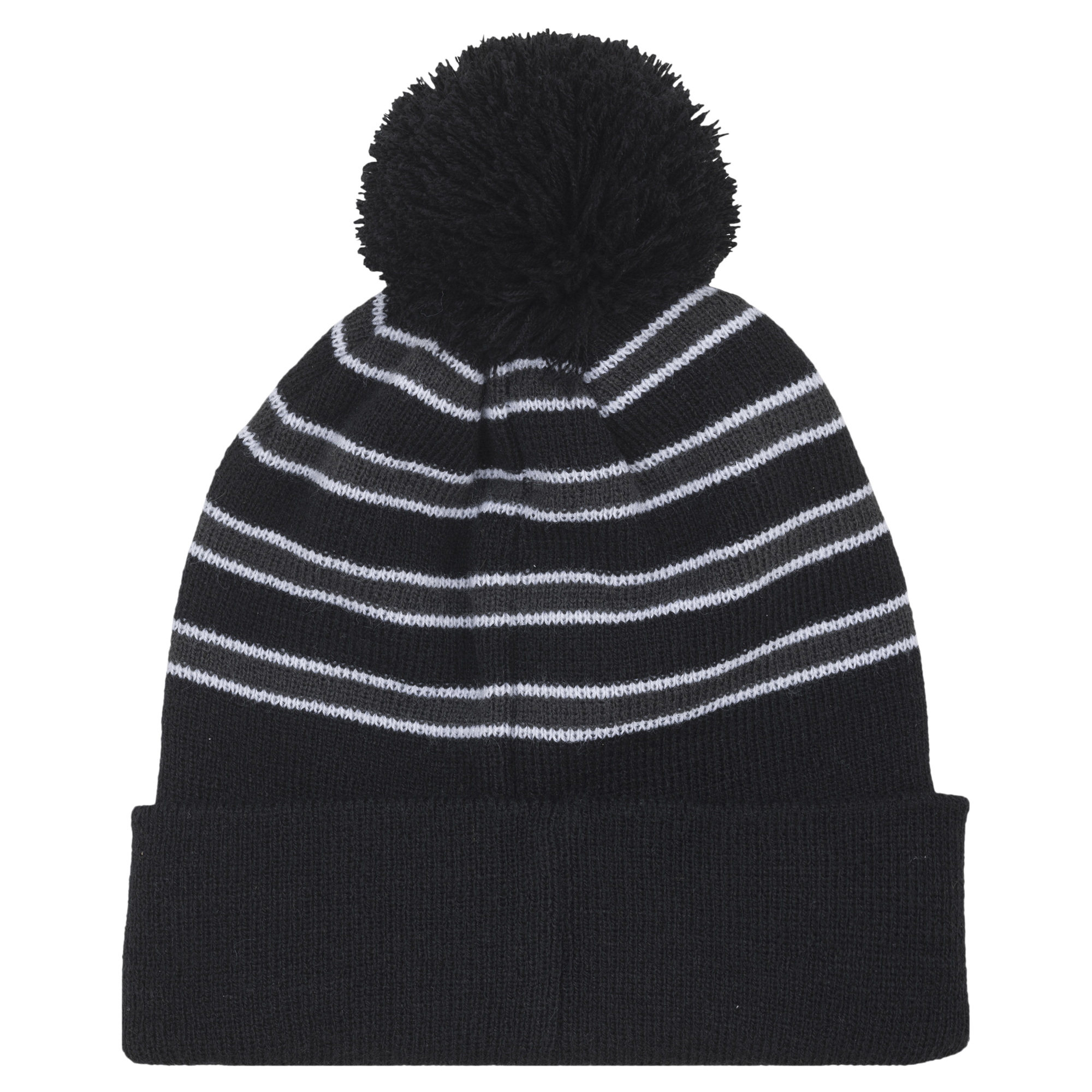 PSG Core Pom Beanie - Black - Kids, , rebel_hi-res
