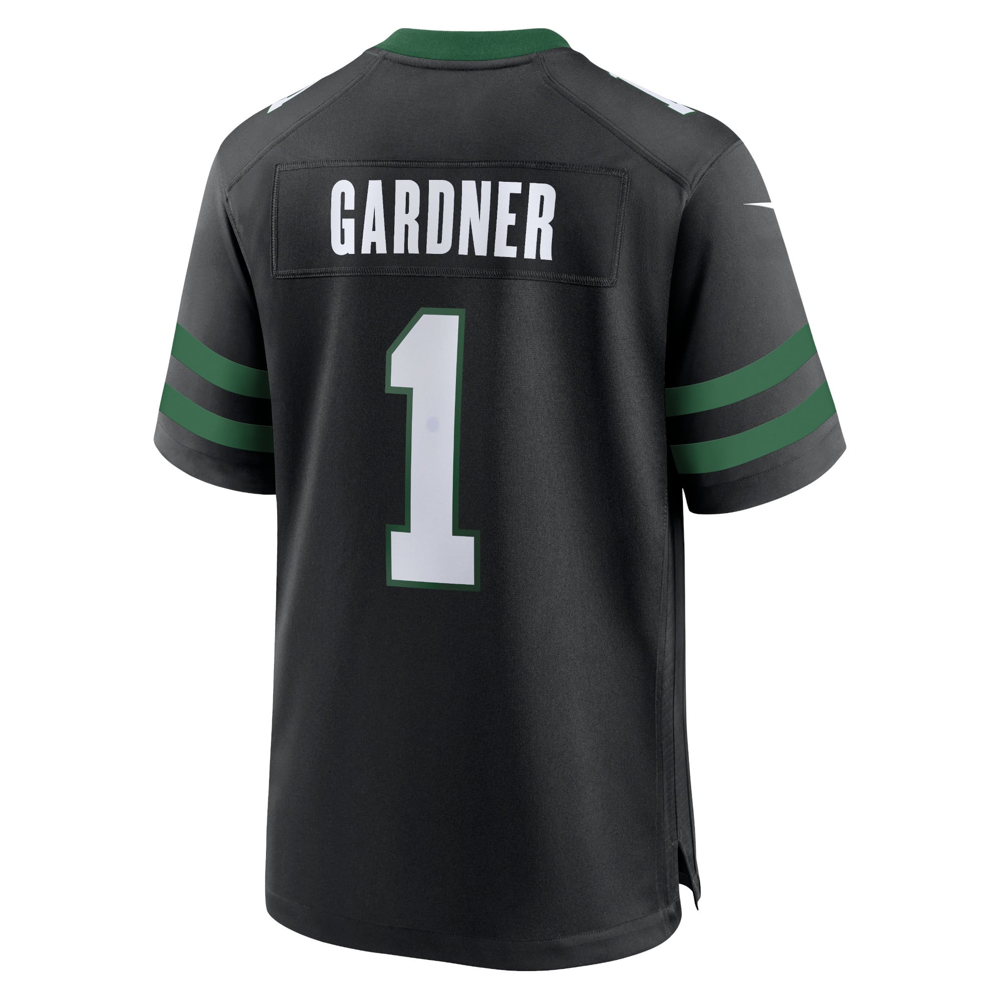 New York Jets Nike Alternate Game Jersey&nbsp;- Black - Ahmad Sauce Gardner&nbsp;- Mens, , rebel_hi-res
