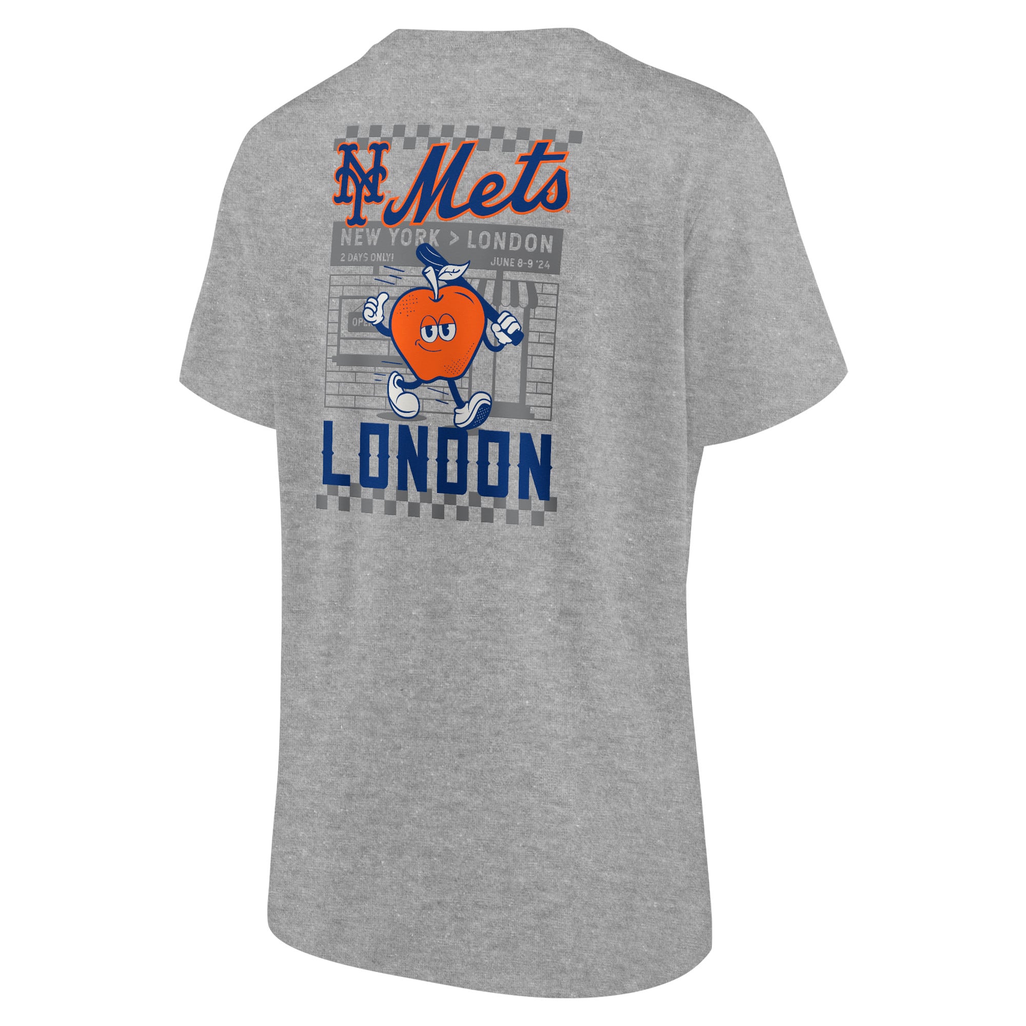 New York Mets Hometown To London 2024 T-Shirt - Womens, , rebel_hi-res