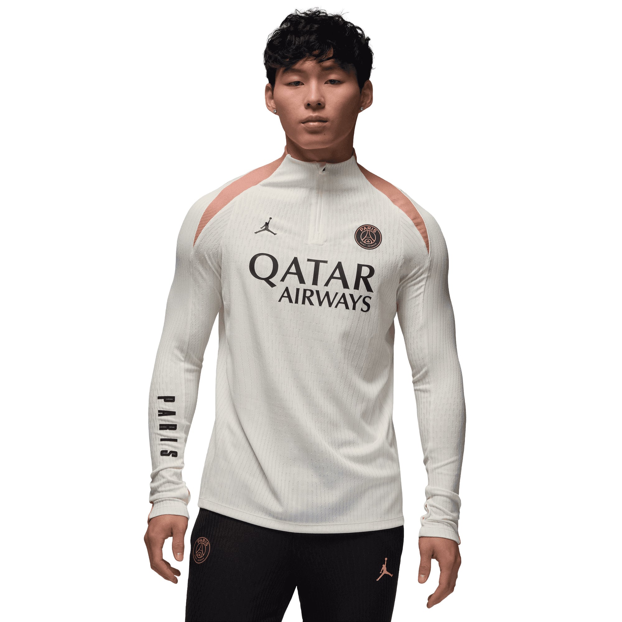 PSG Jordan Dri-FIT ADV Elite Drill Top - Beige, , rebel_hi-res