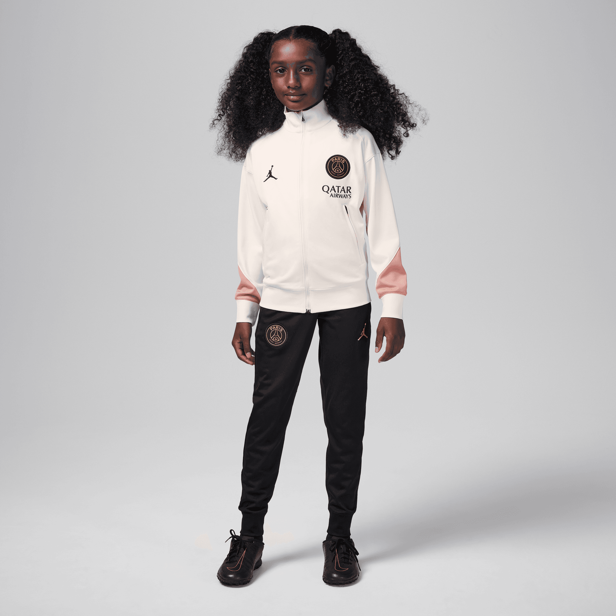 PSG Jordan Strike Training Tracksuit - Ivory - Kids, , rebel_hi-res
