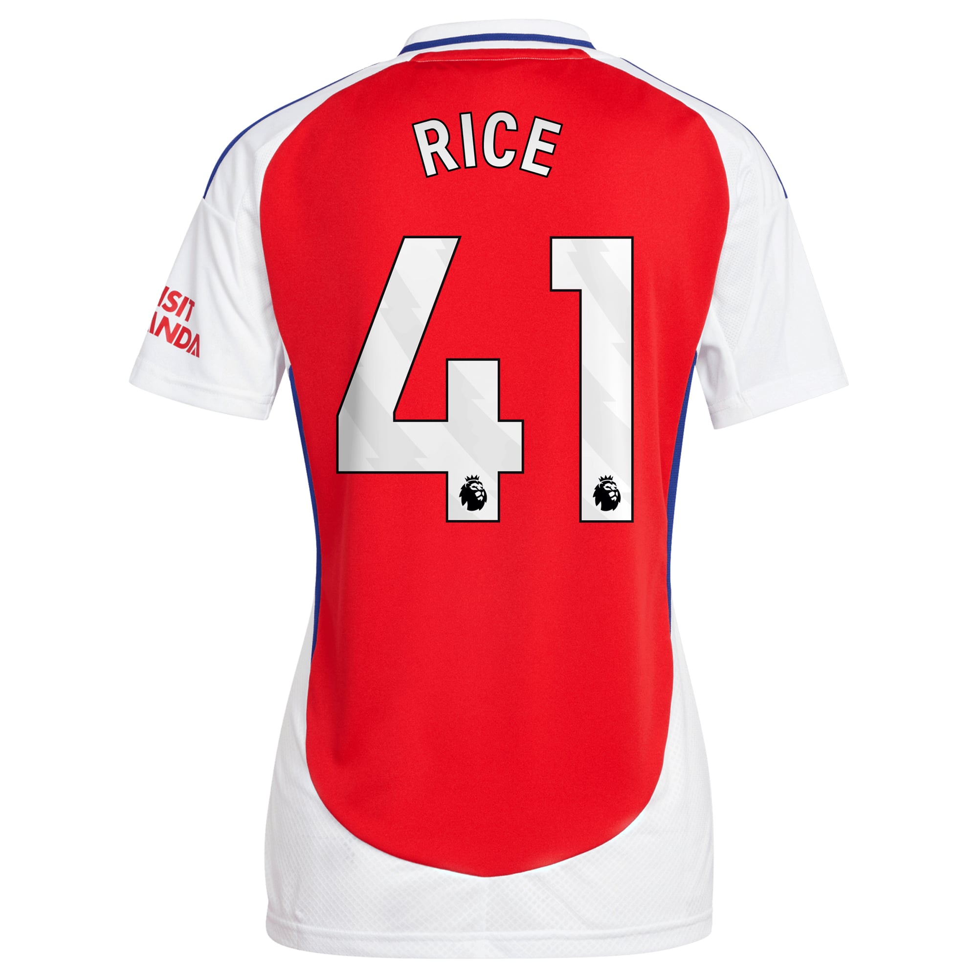 Arsenal adidas Home Shirt 2024-25 - Womens with Rice 41 printing, , rebel_hi-res