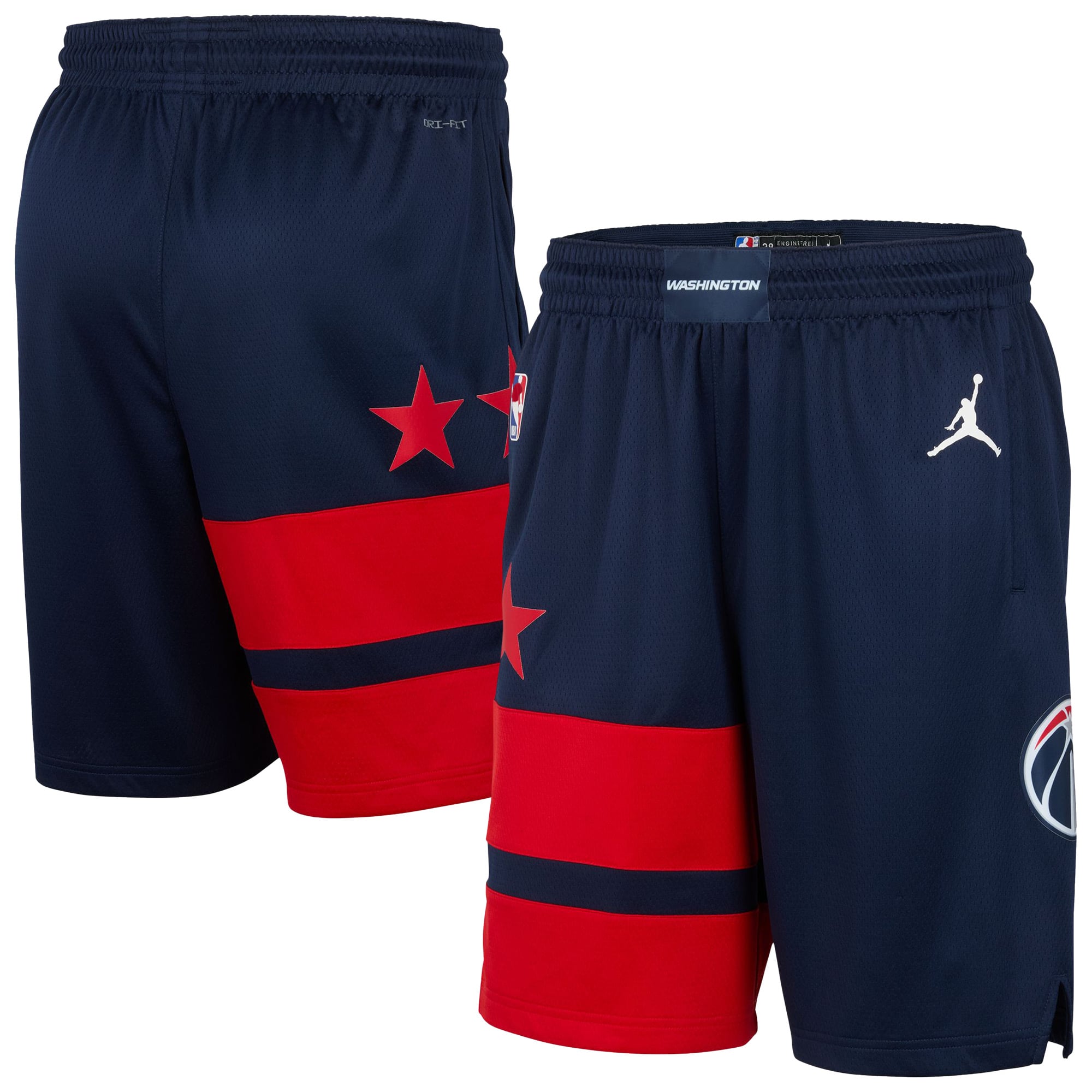 Washington Wizards Jordan NBA Statement Swingman Short - Mens