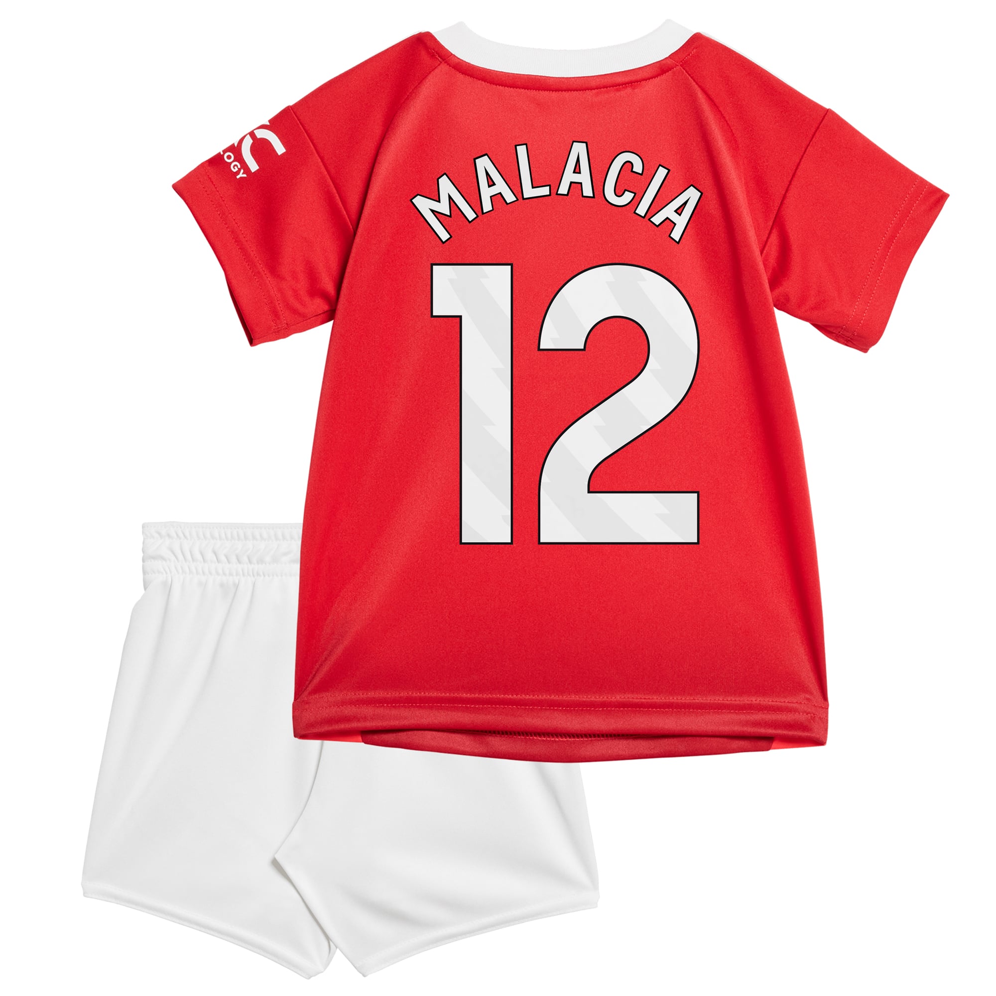 Manchester United adidas Home Baby Kit 2024-25 with Malacia 12 printing, , rebel_hi-res