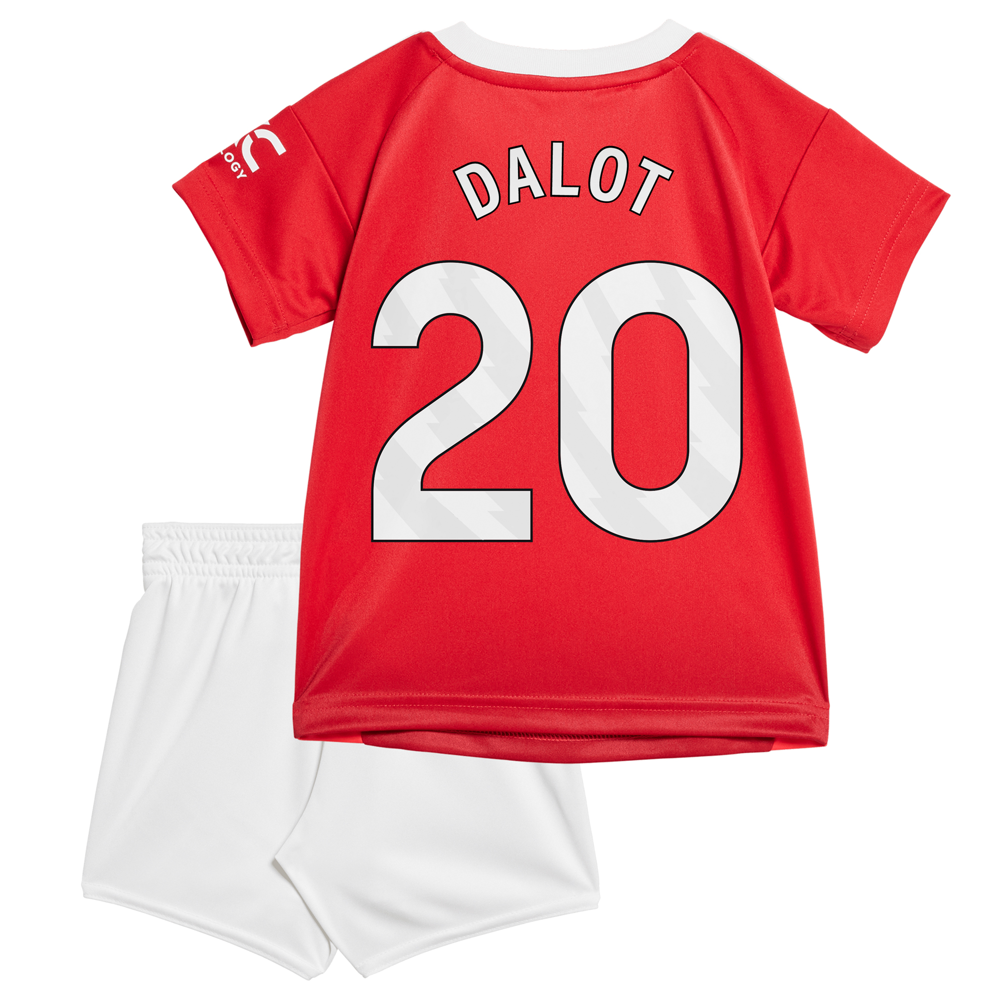Manchester United adidas Home Baby Kit 2024-25 with Dalot 20 printing, , rebel_hi-res