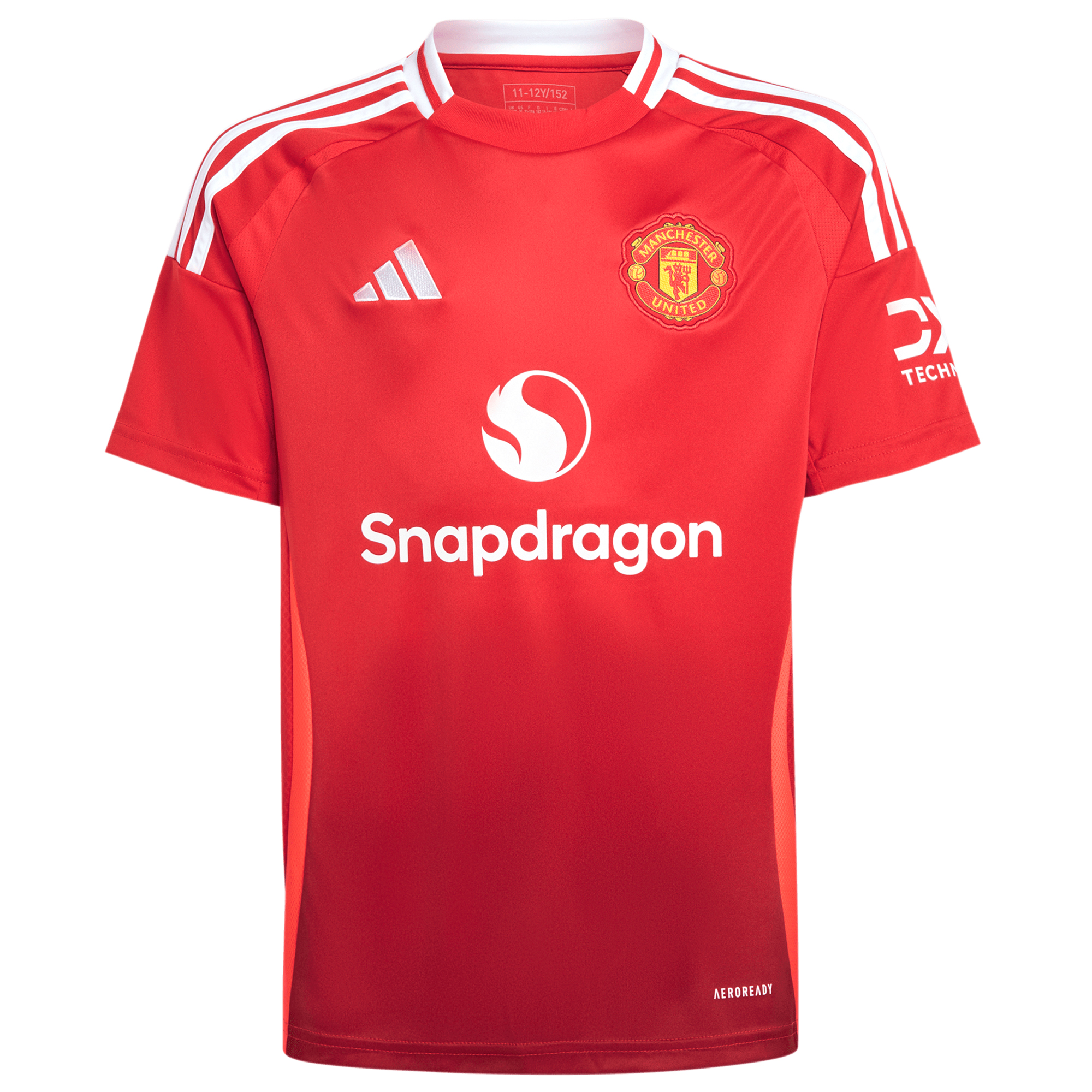 Manchester United adidas Cup Home Shirt 2024-25 - Kids with Mainoo 37 printing, , rebel_hi-res