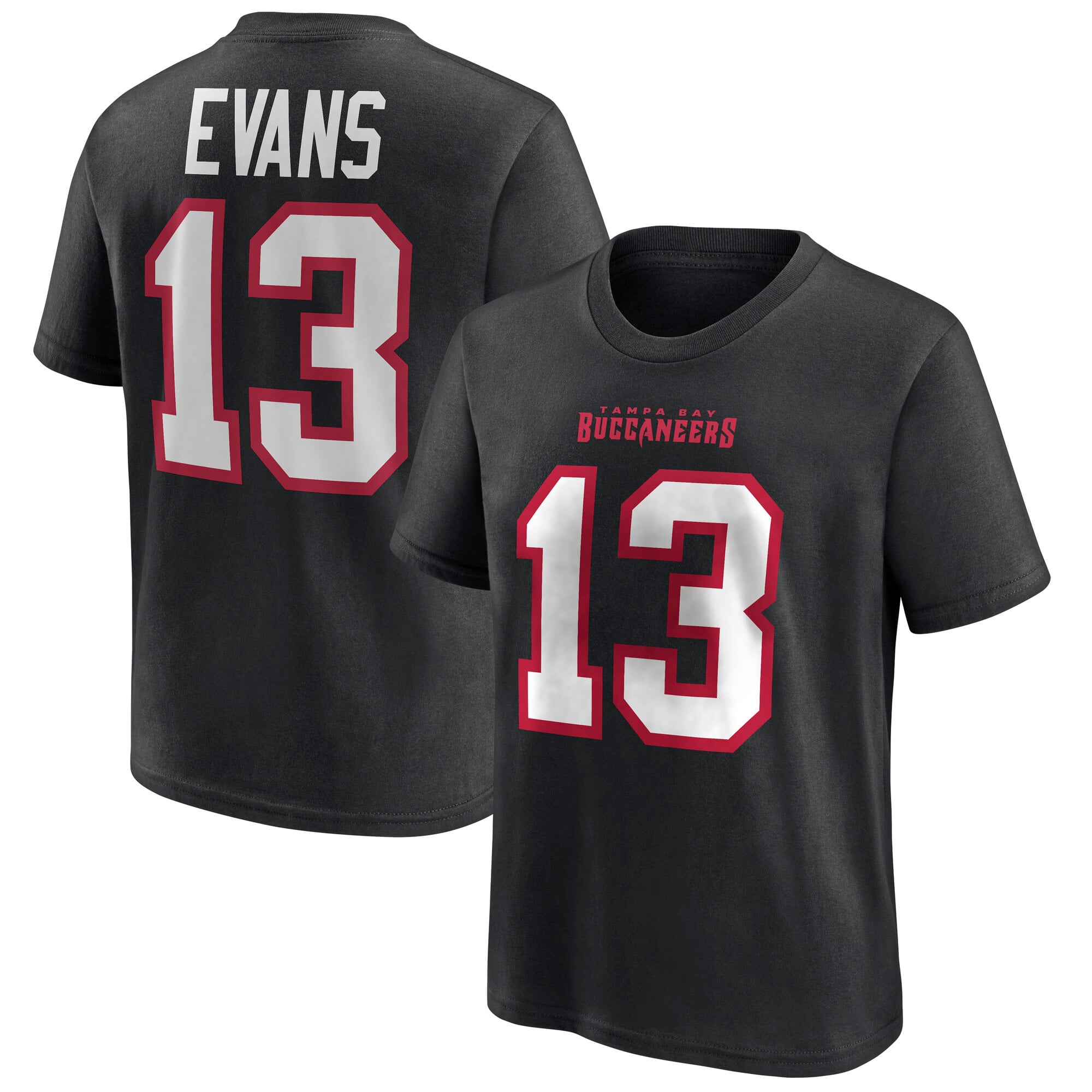 Tampa Bay Buccaneers Name & Number Graphic T-Shirt - Mike Evans 13-Youth