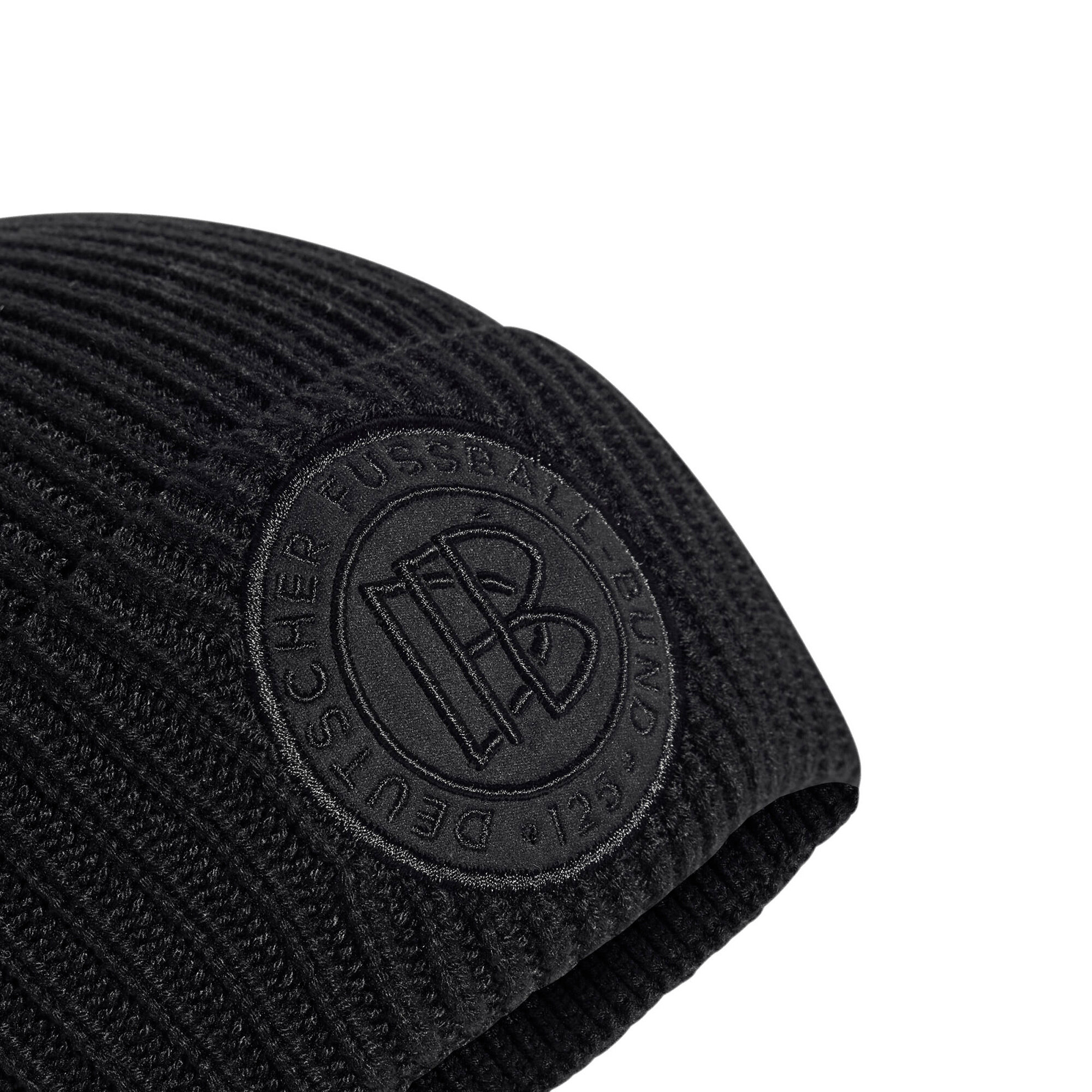 Dfb Hat Germany DFB adidas 125th Anniversary Woolie Hat - Black | Rebel Sport