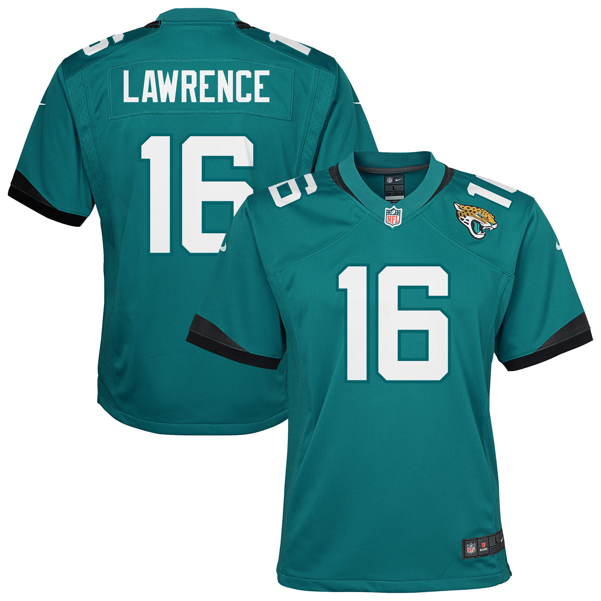 Jacksonville Jaguars Nike Game Home Jersey - Teal - Trevor Lawrence - Youth