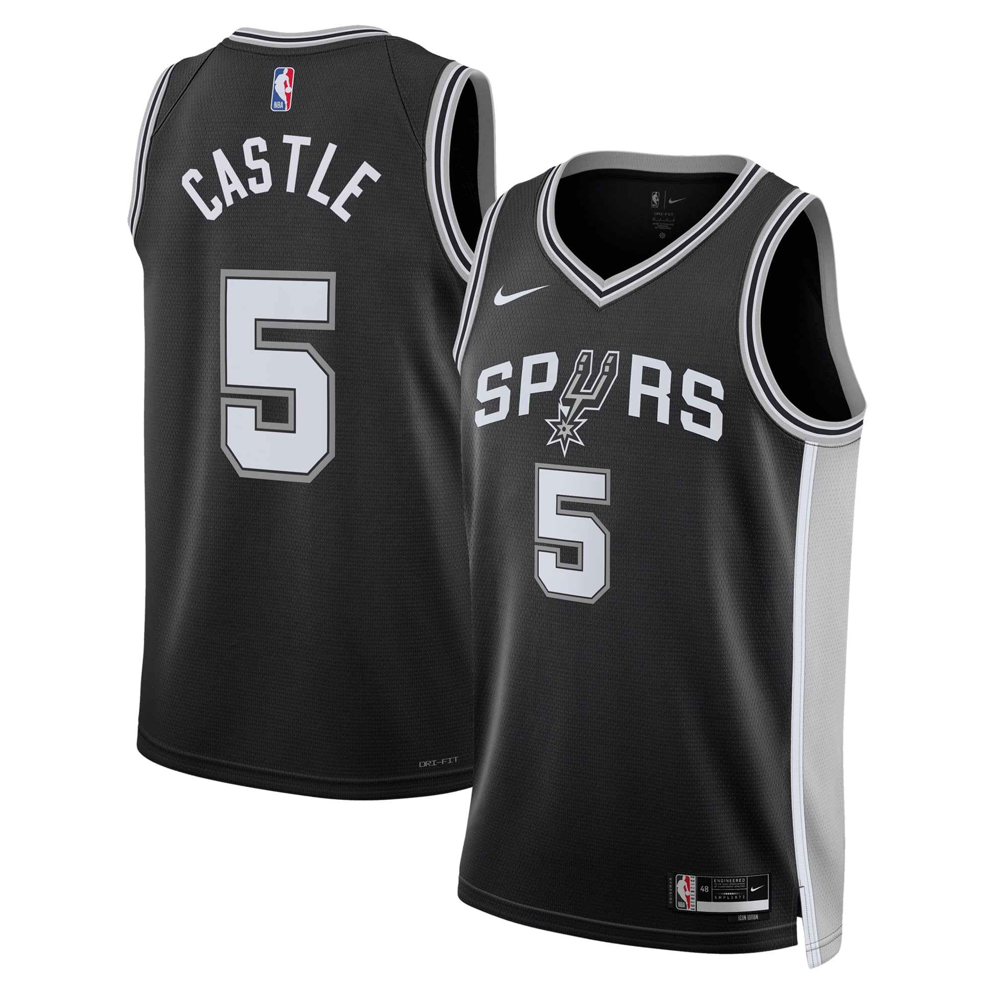 San Antonio Spurs Nike Icon Swingman Jersey NBA 2024 Draft First Round san-antonio-spurs-nike-icon-swingman-jersey-nba-2024-draft-first-round