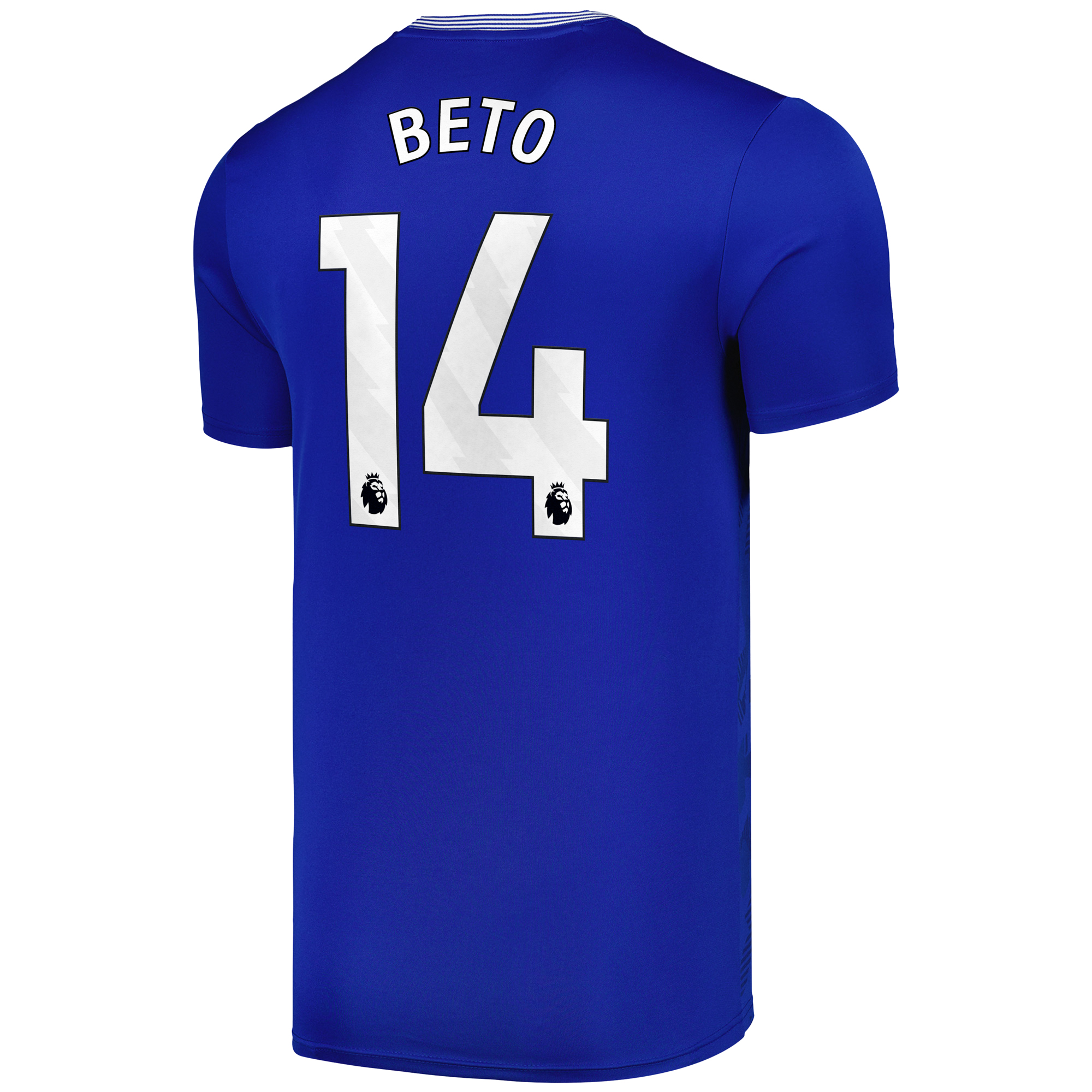 Everton Castore Home Replica Shirt 2024-25 with Beto 14  printing, , rebel_hi-res