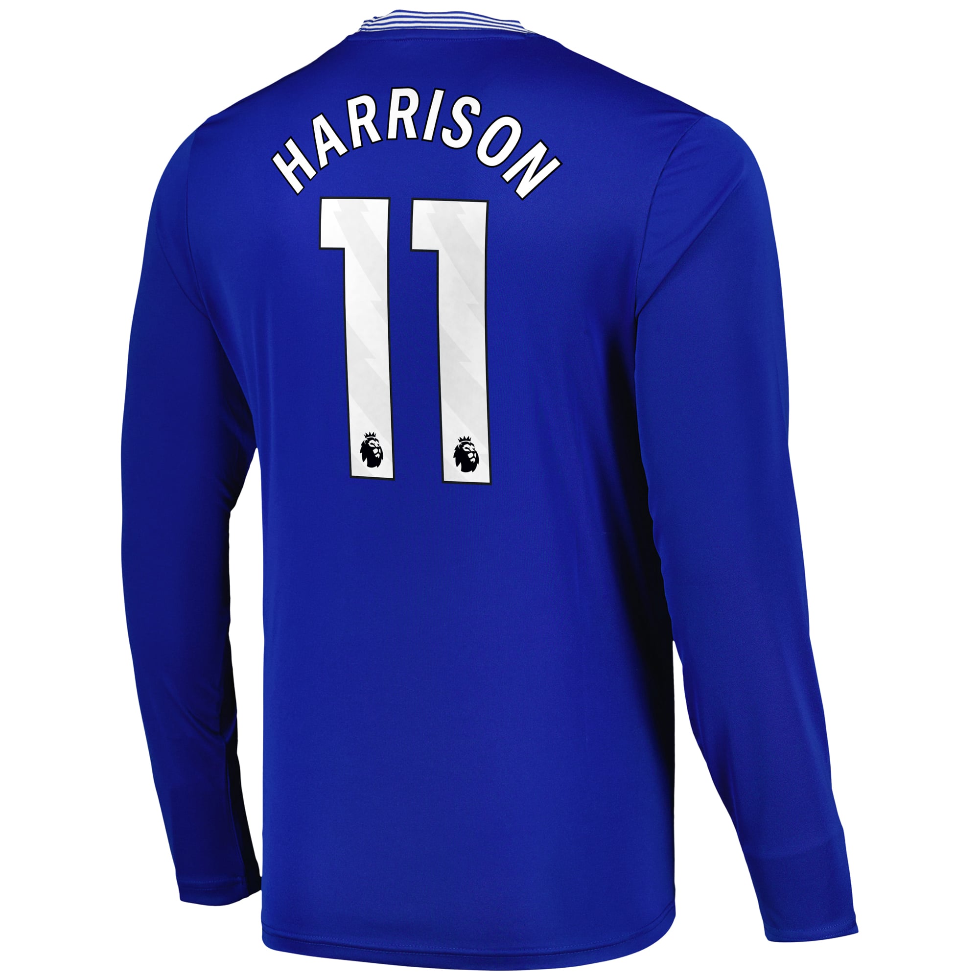 Everton Castore Home Replica Shirt 2024-25 - Long Sleeve with Harrison 11  printing, , rebel_hi-res