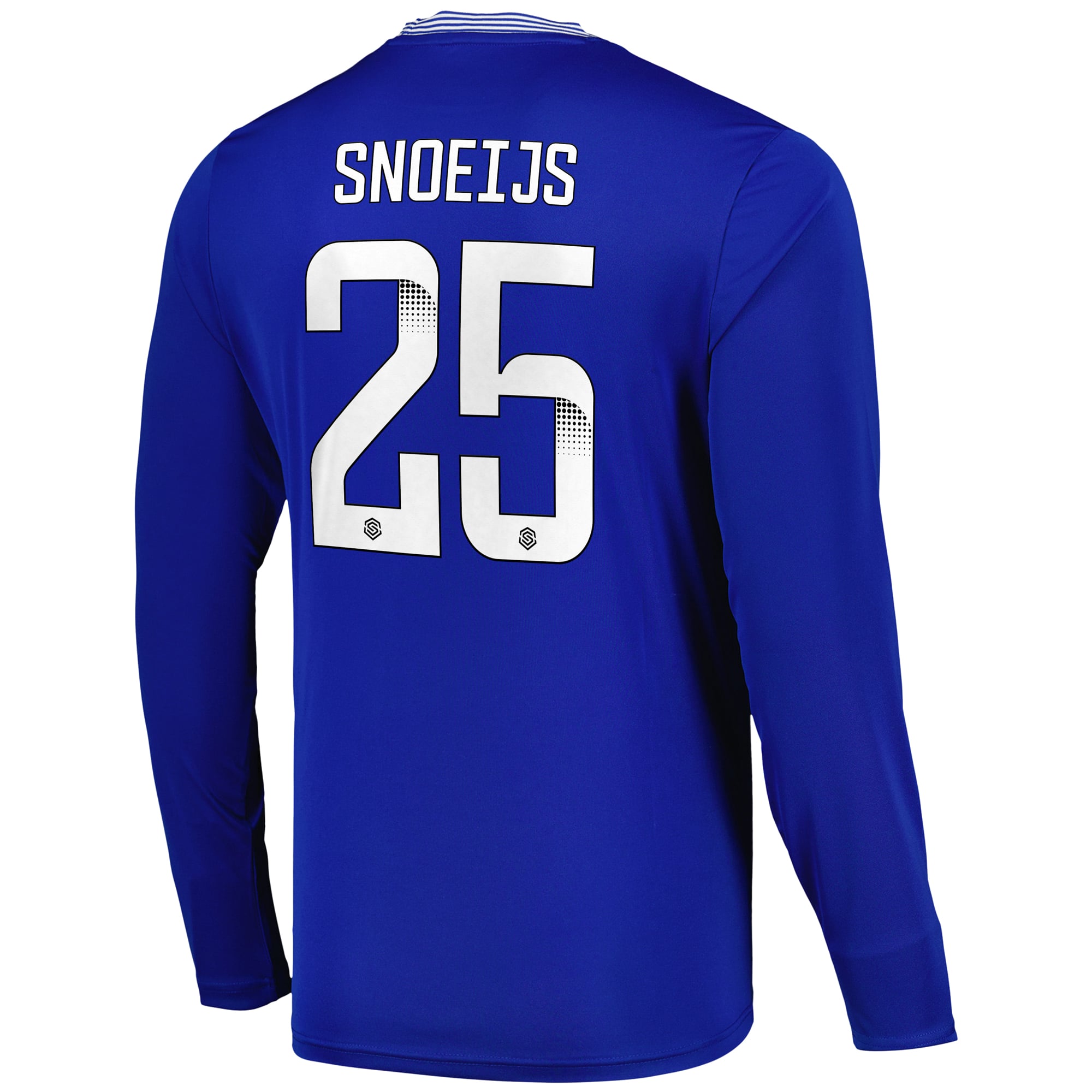 Everton WSL Home Replica Shirt 2024-25 - Long Sleeve with Snoeijs 25  printing, , rebel_hi-res