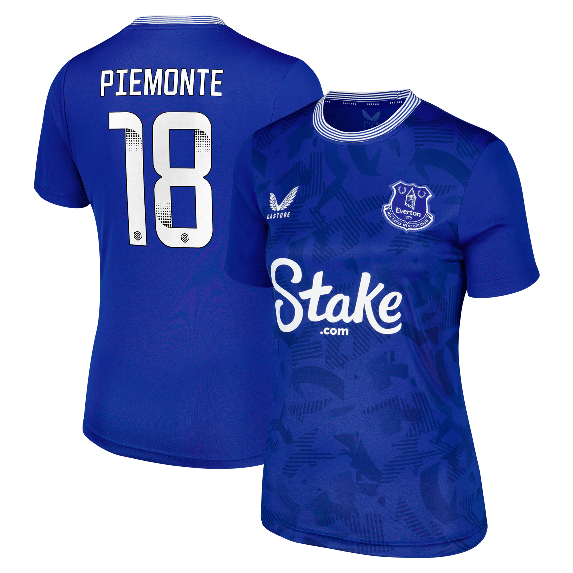 Everton WSL Home Replica Shirt 2024-25 - Womens with Piemonte 18 ...