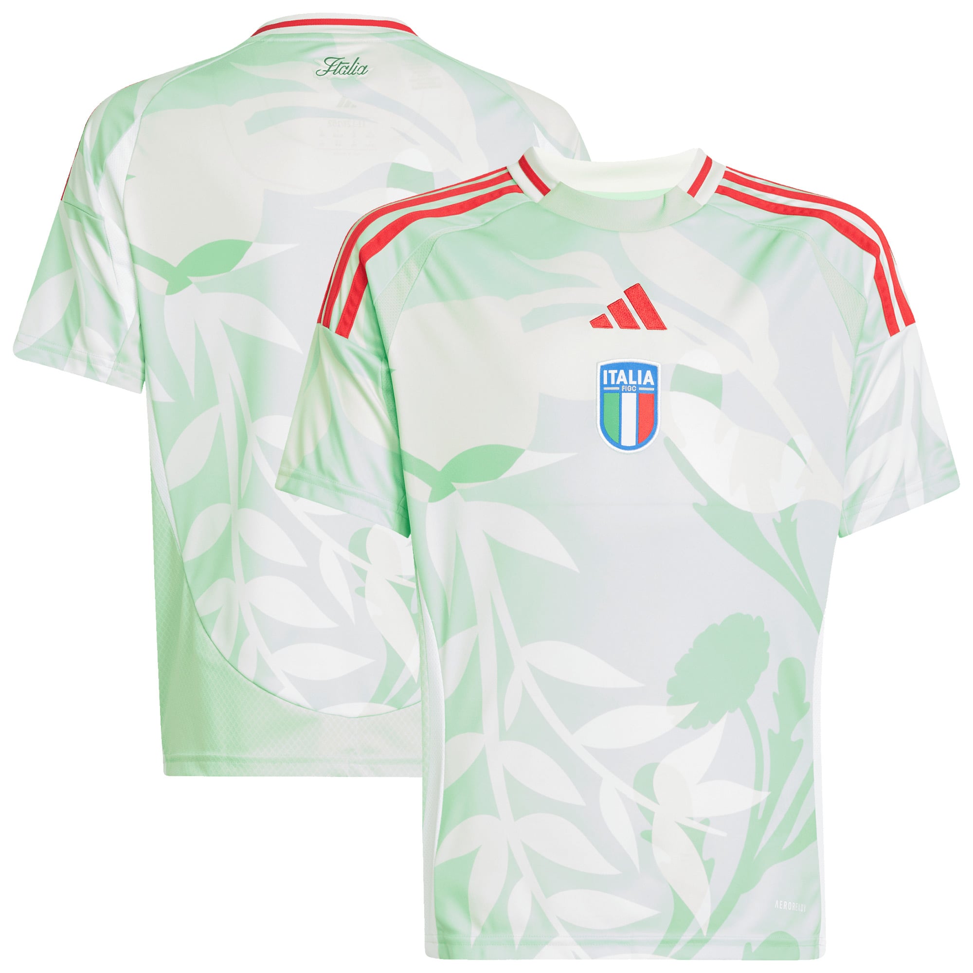 Italy Womens adidas Away Shirt 25 - Kids