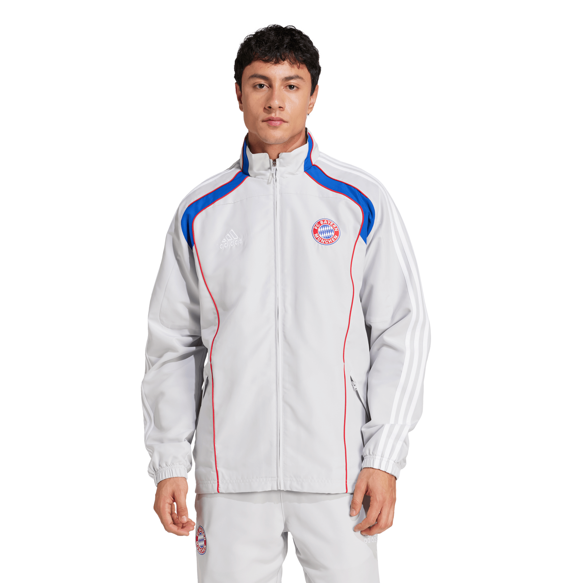 FC Bayern adidas Urban Purist Track Top - Grey