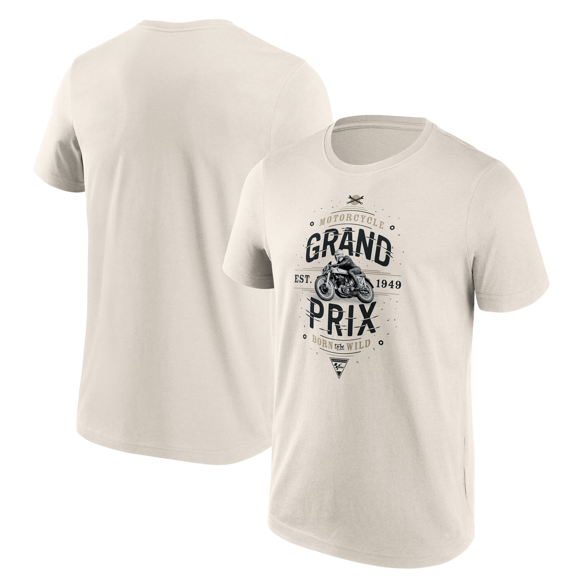 MotoGP&trade; Legends Grand Prix Graphic T-Shirt - Off White, , rebel_hi-res