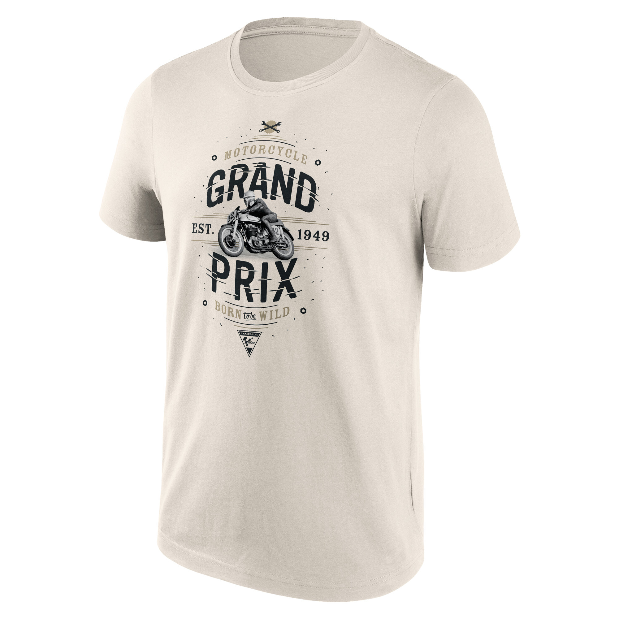 MotoGP&trade; Legends Grand Prix Graphic T-Shirt - Off White, , rebel_hi-res