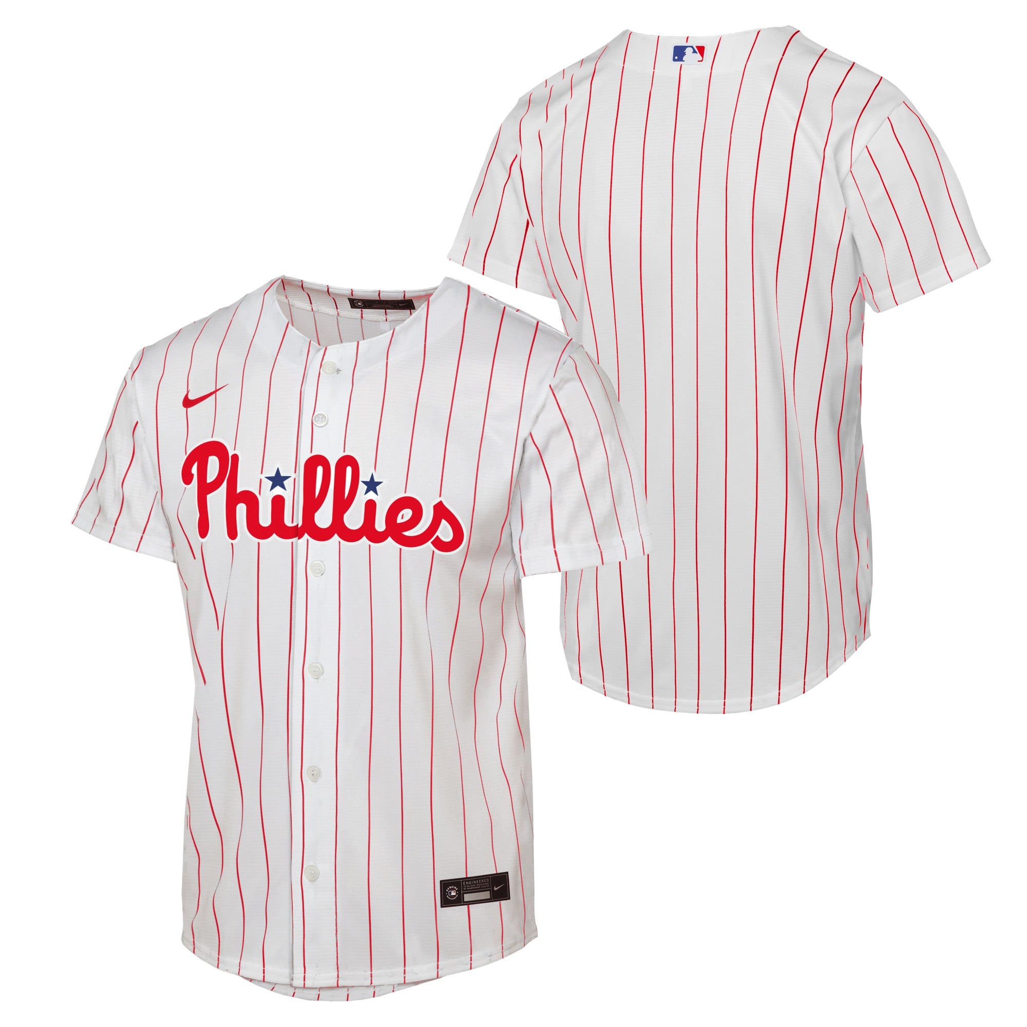 Philadelphia Phillies Nike Official Replica Home Jersey - Youth
