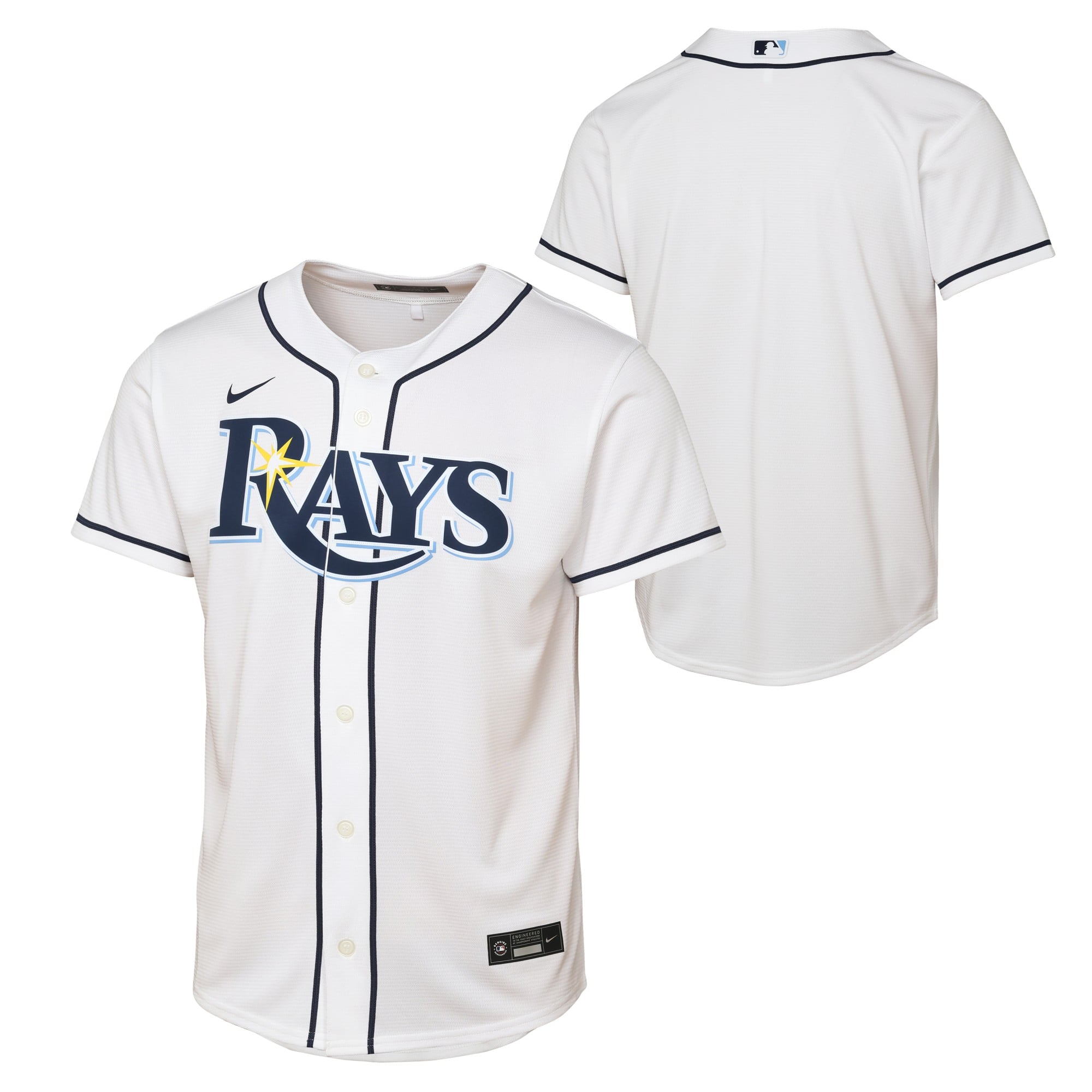 Tampa Bay Rays Nike Official Replica Home Jersey - Youth
