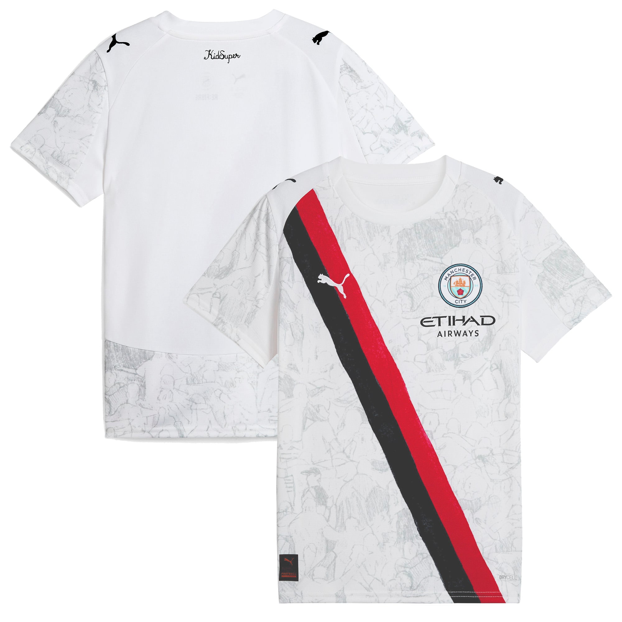 Manchester City KidSuper x Puma Club World Cup Away Shirt - Kids