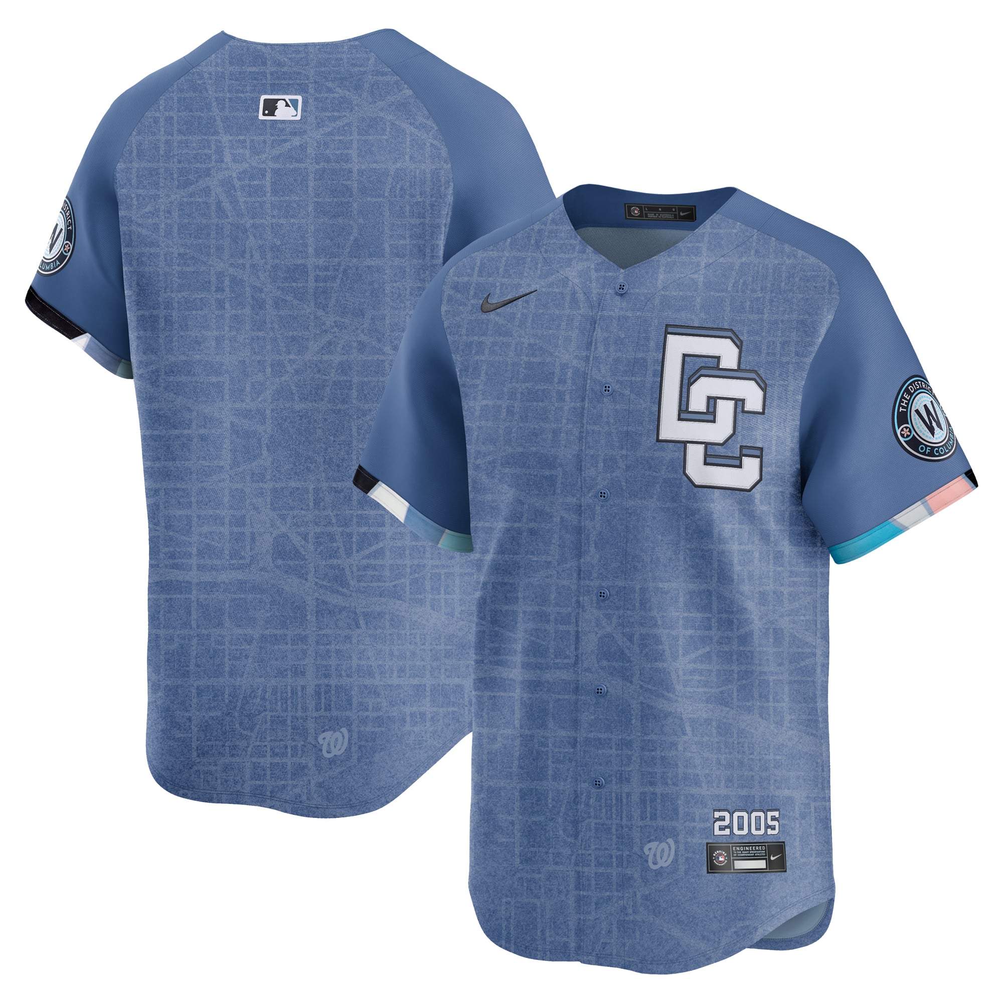 Washington Nationals Nike MLB City Connect Limited Jersey - Mens