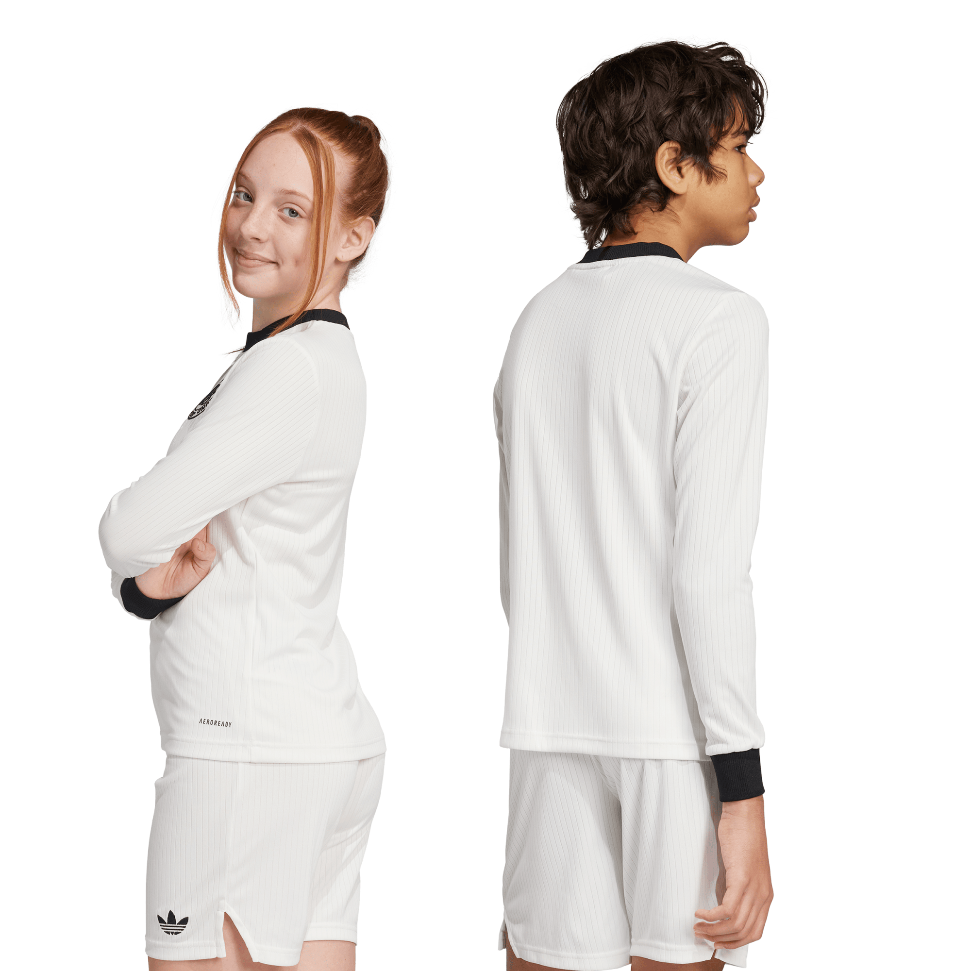 Germany DFB adidas 125th Anniversary Home Shirt - Long Sleeve - Kids, , rebel_hi-res
