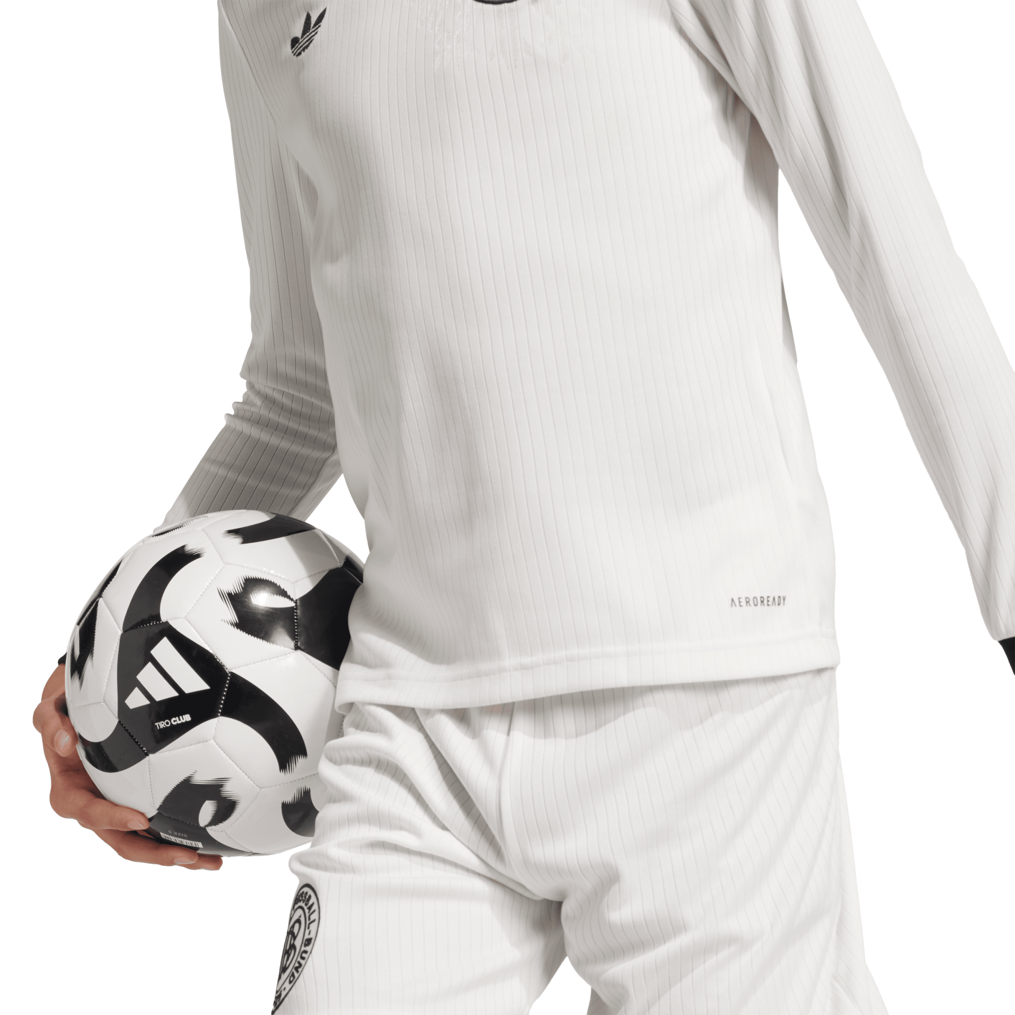 Germany DFB adidas 125th Anniversary Home Shirt - Long Sleeve - Kids, , rebel_hi-res