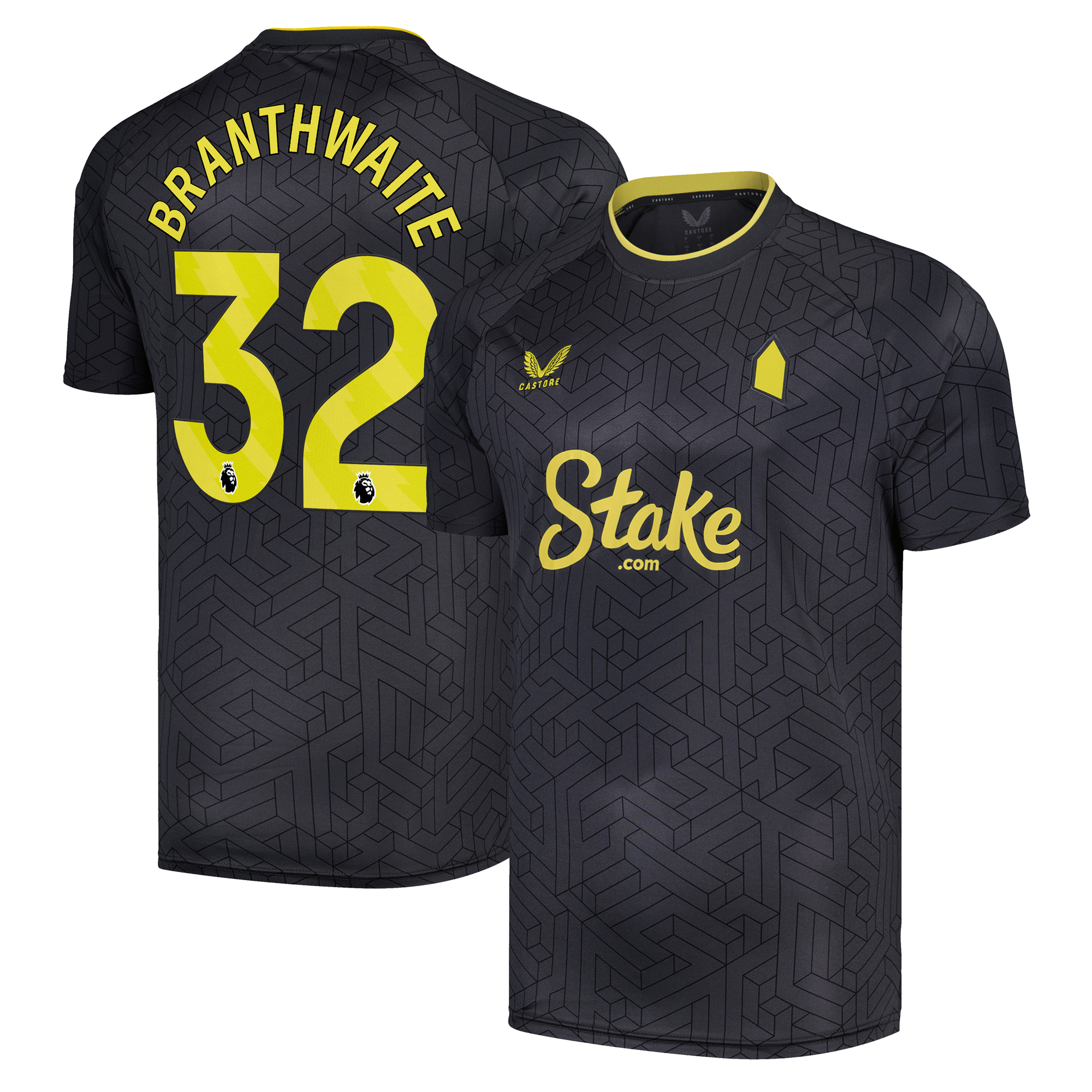 Everton Castore Away Shirt 2024-25 with Branthwaite 32 printing | Rebel ...