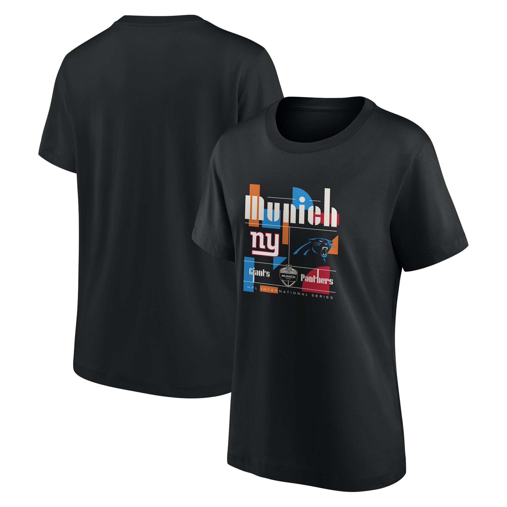 NFL Munich Match Up Giants vs Panthers T-Shirt - Womens, , rebel_hi-res