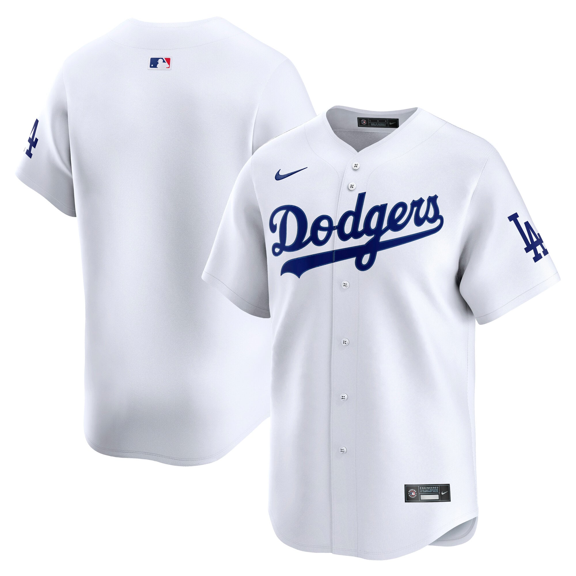 Los Angeles Dodgers Nike MLB Limited Home Jersey - Mens