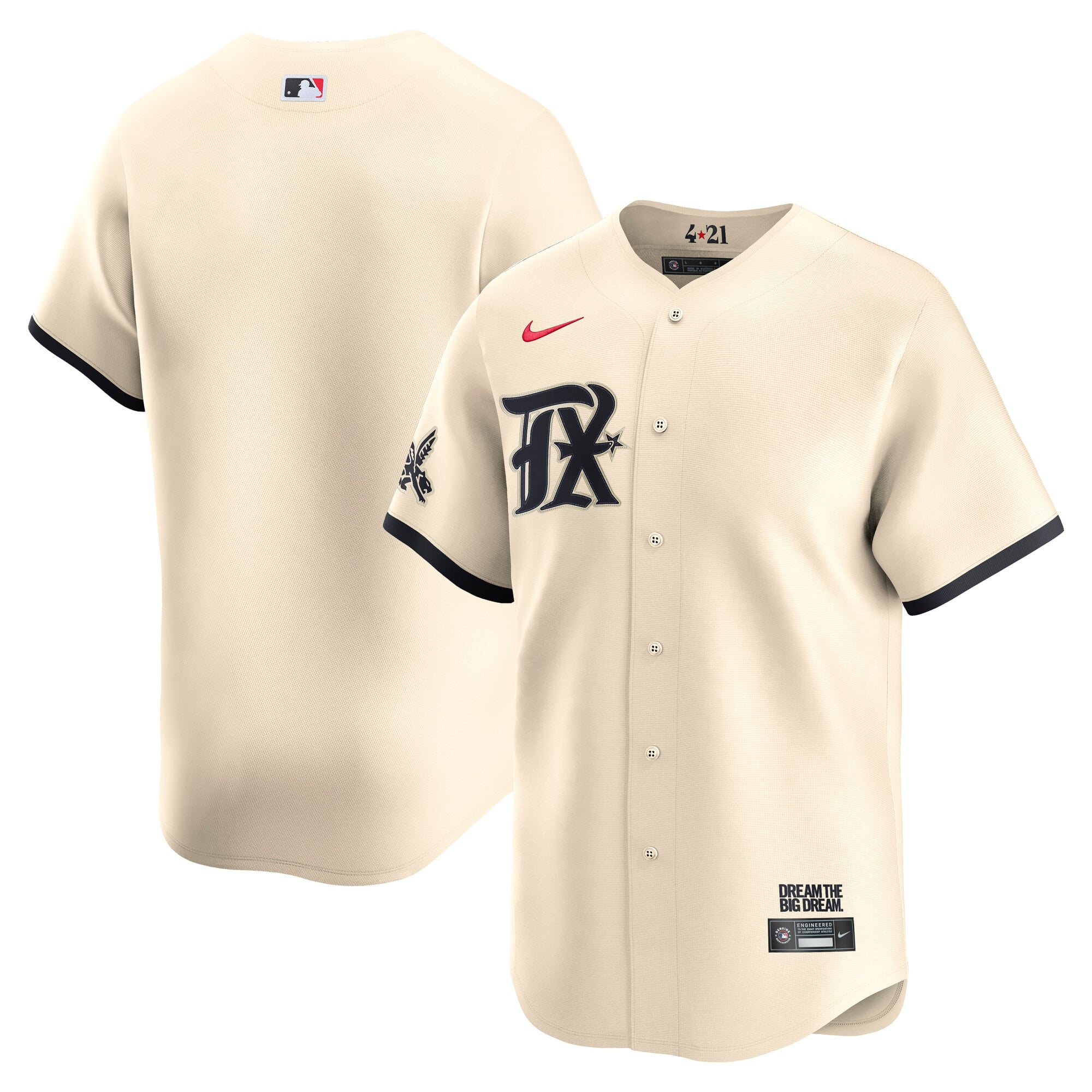 Texas Rangers Nike City Connect Limited Jersey - Mens