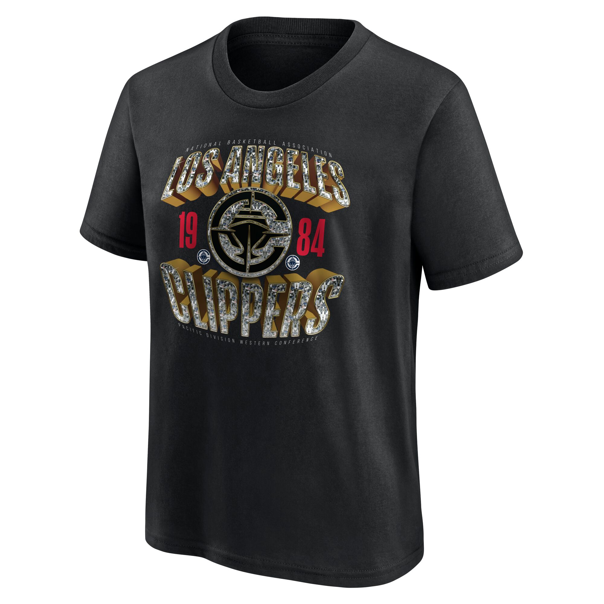 LA Clippers Quick Strides T-Shirt - Youth, , rebel_hi-res