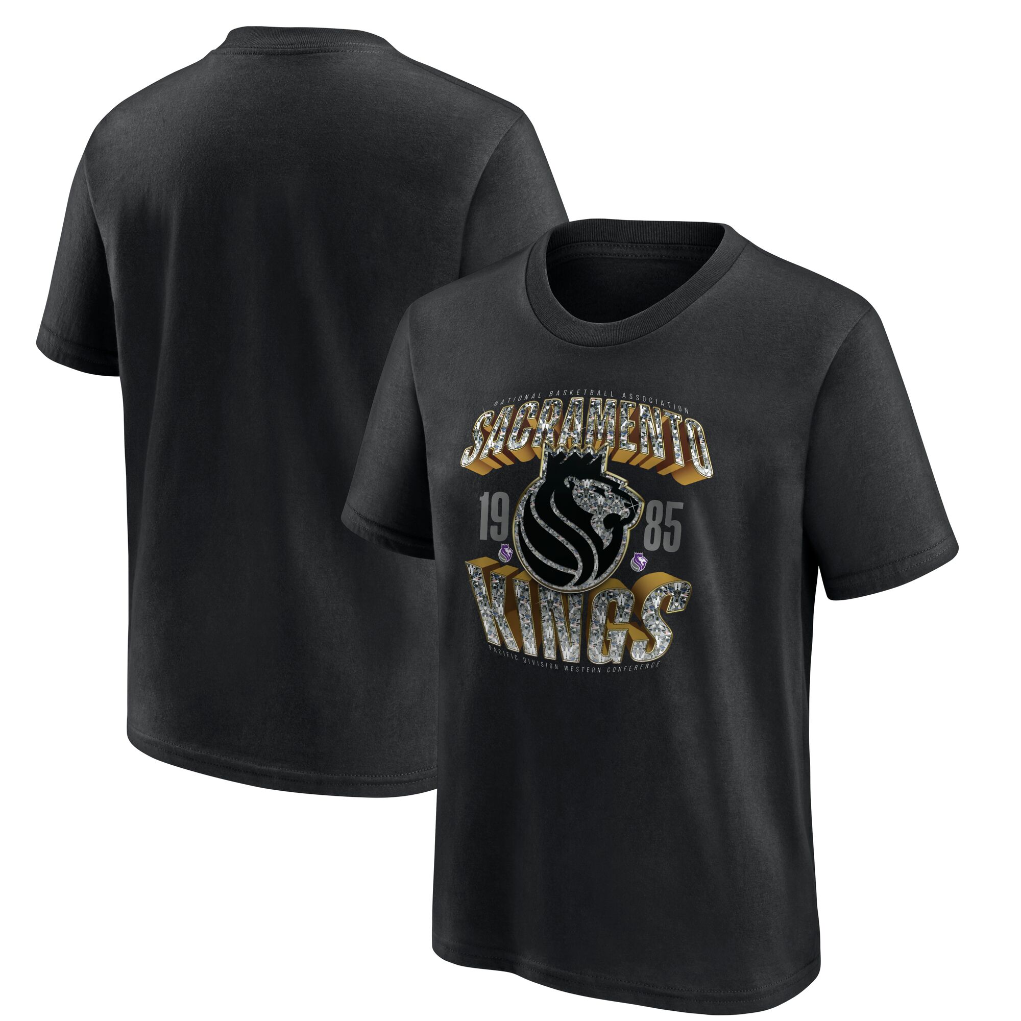 Sacramento Kings Quick Strides T-Shirt - Youth, , rebel_hi-res