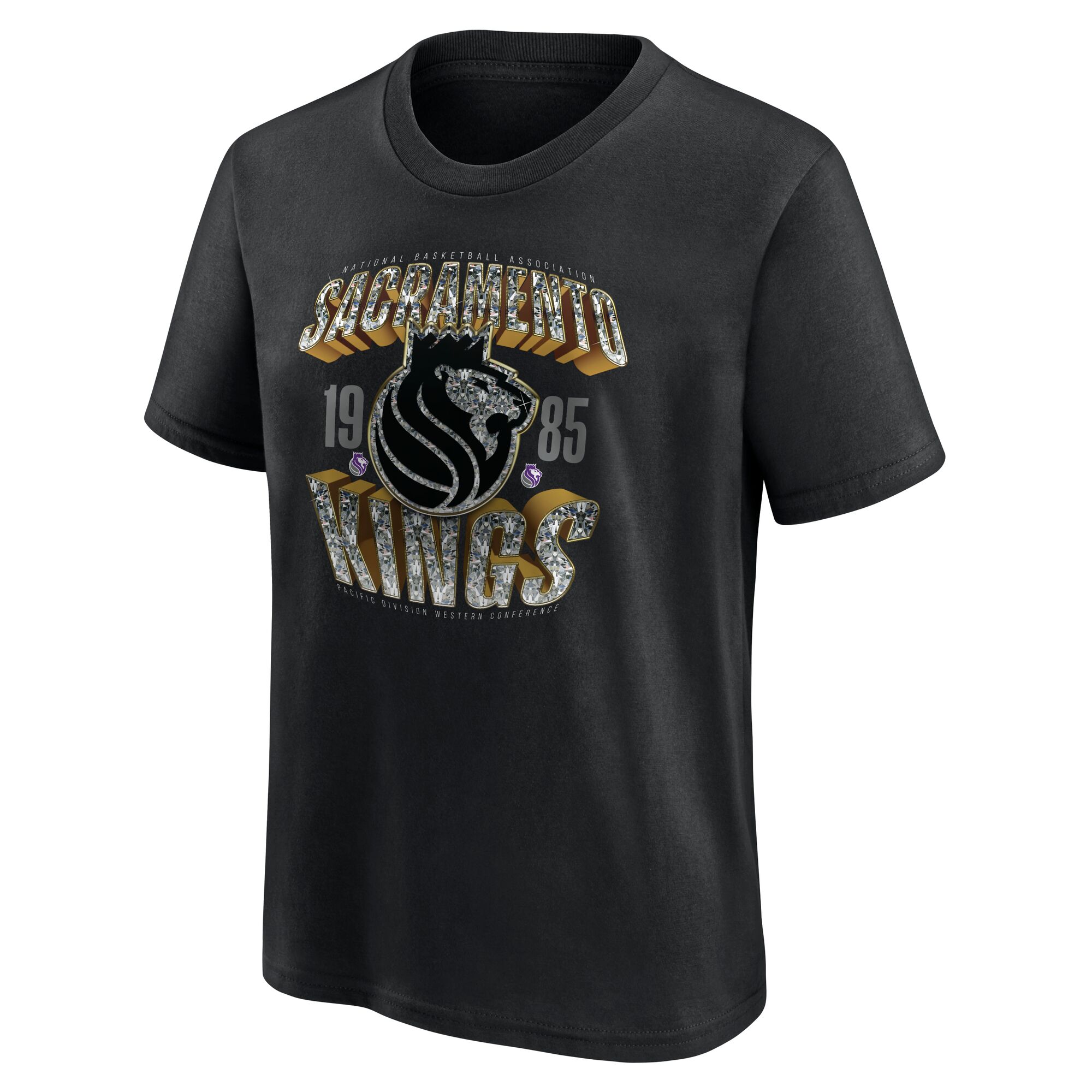 Sacramento Kings Quick Strides T-Shirt - Youth, , rebel_hi-res